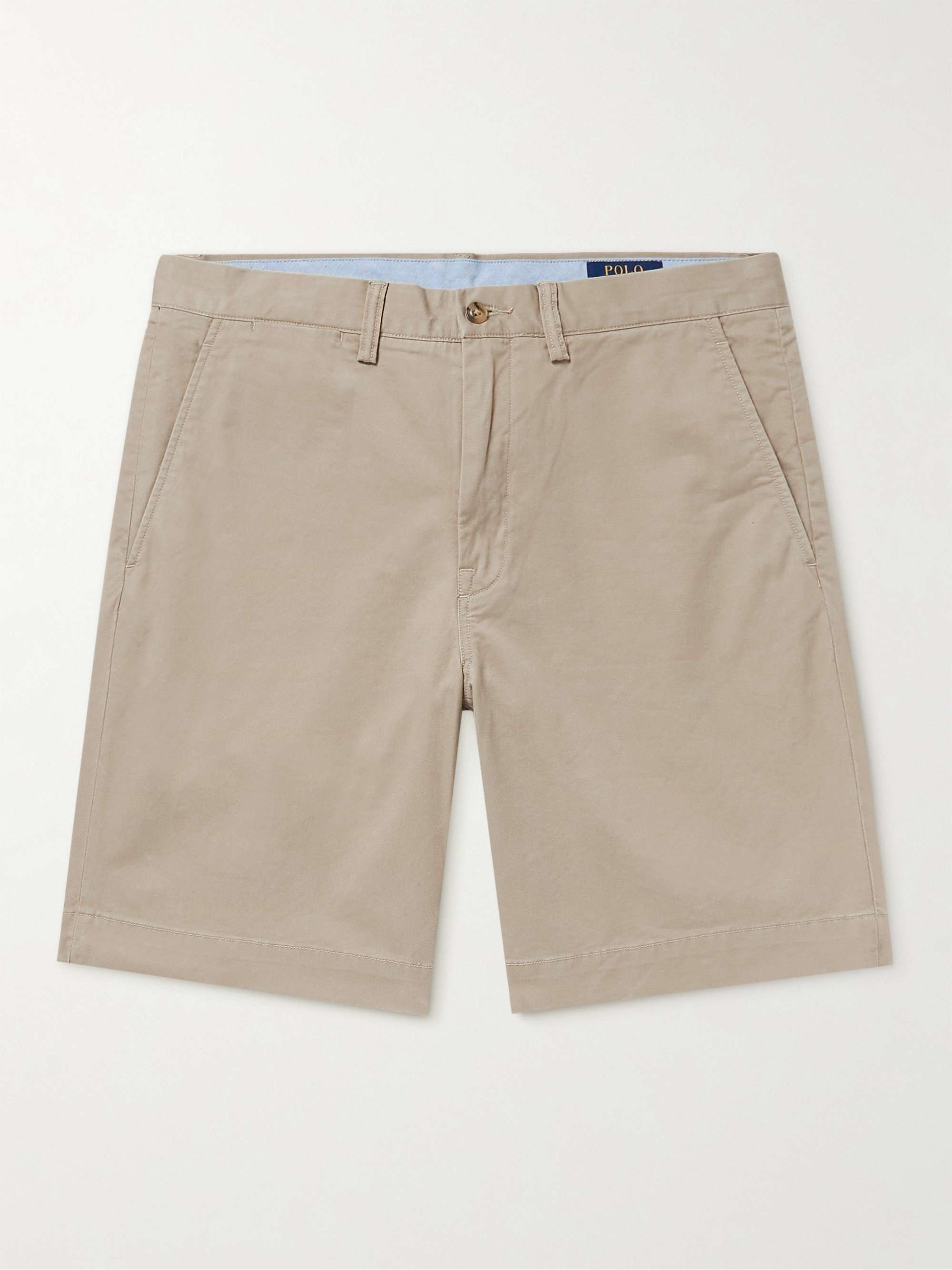 POLO RALPH LAUREN Brushed Stretch-Cotton Twill Chino Shorts | MR PORTER