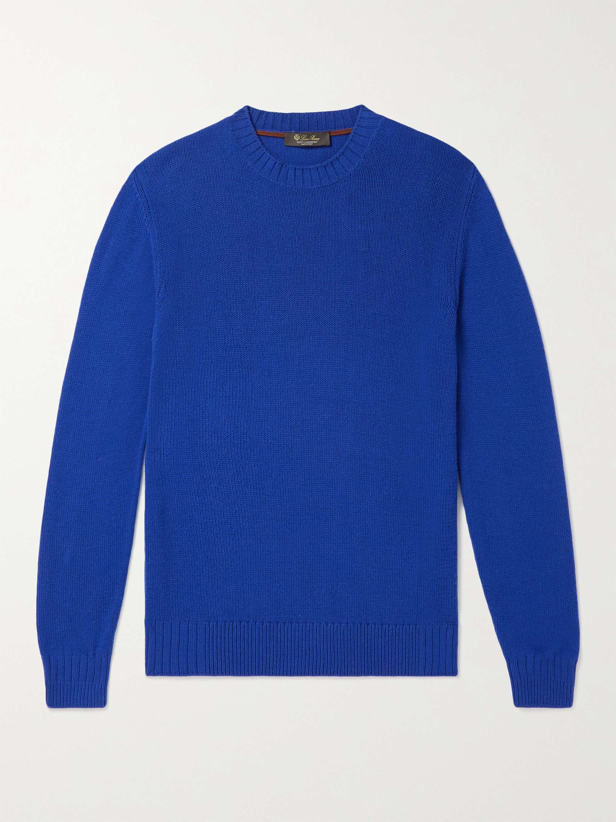 Blue Baby Cashmere Sweater | LORO PIANA | MR PORTER