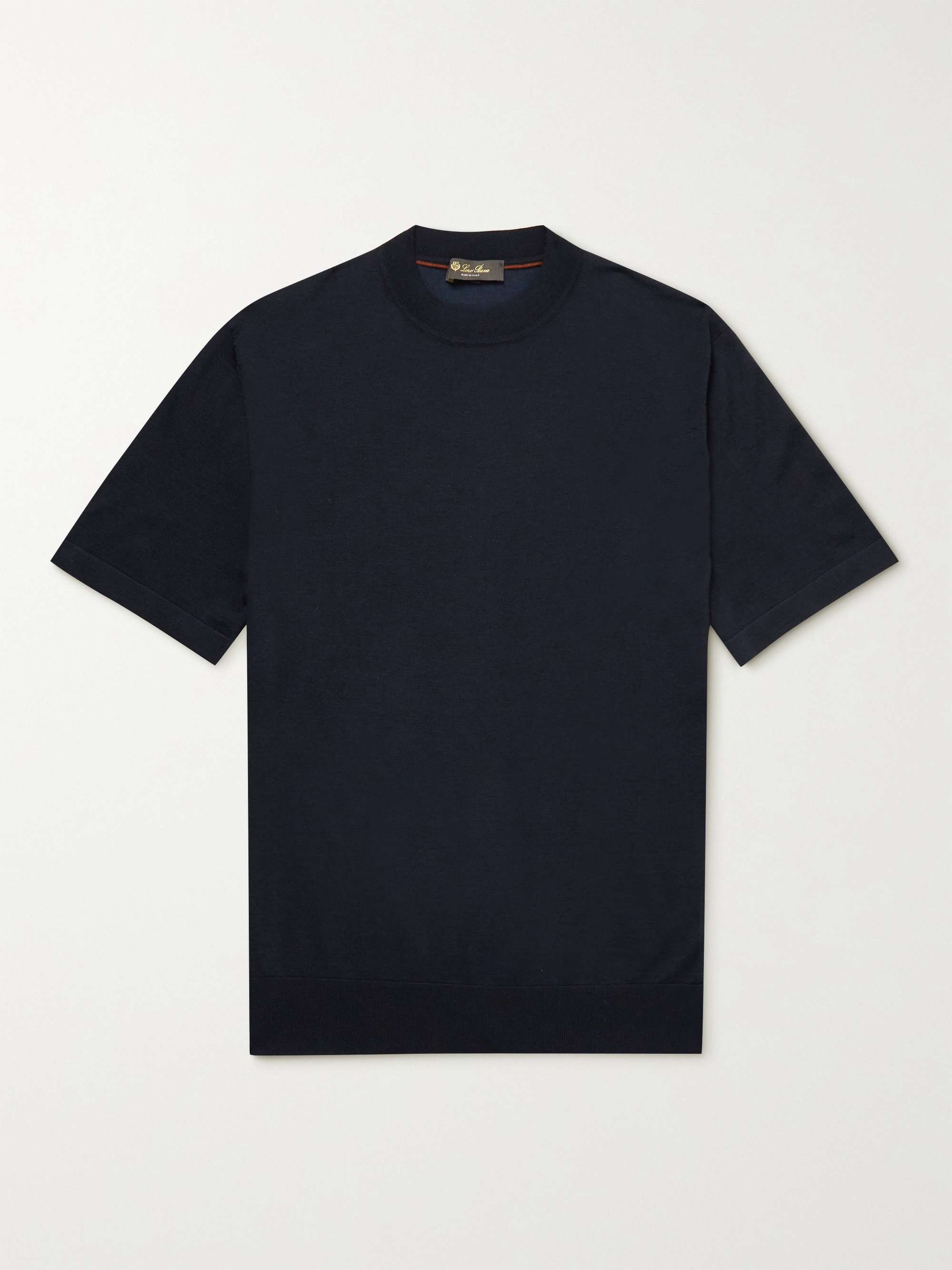 LORO PIANA Cashmere and Silk-Blend T-Shirt for Men | MR PORTER