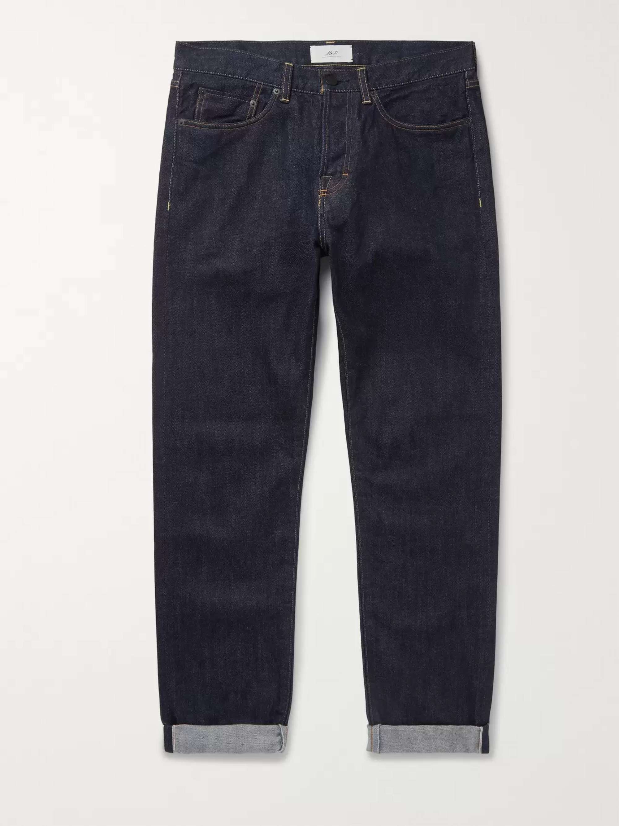 MR P. Slim-Fit Selvedge Denim Jeans for Men | MR PORTER