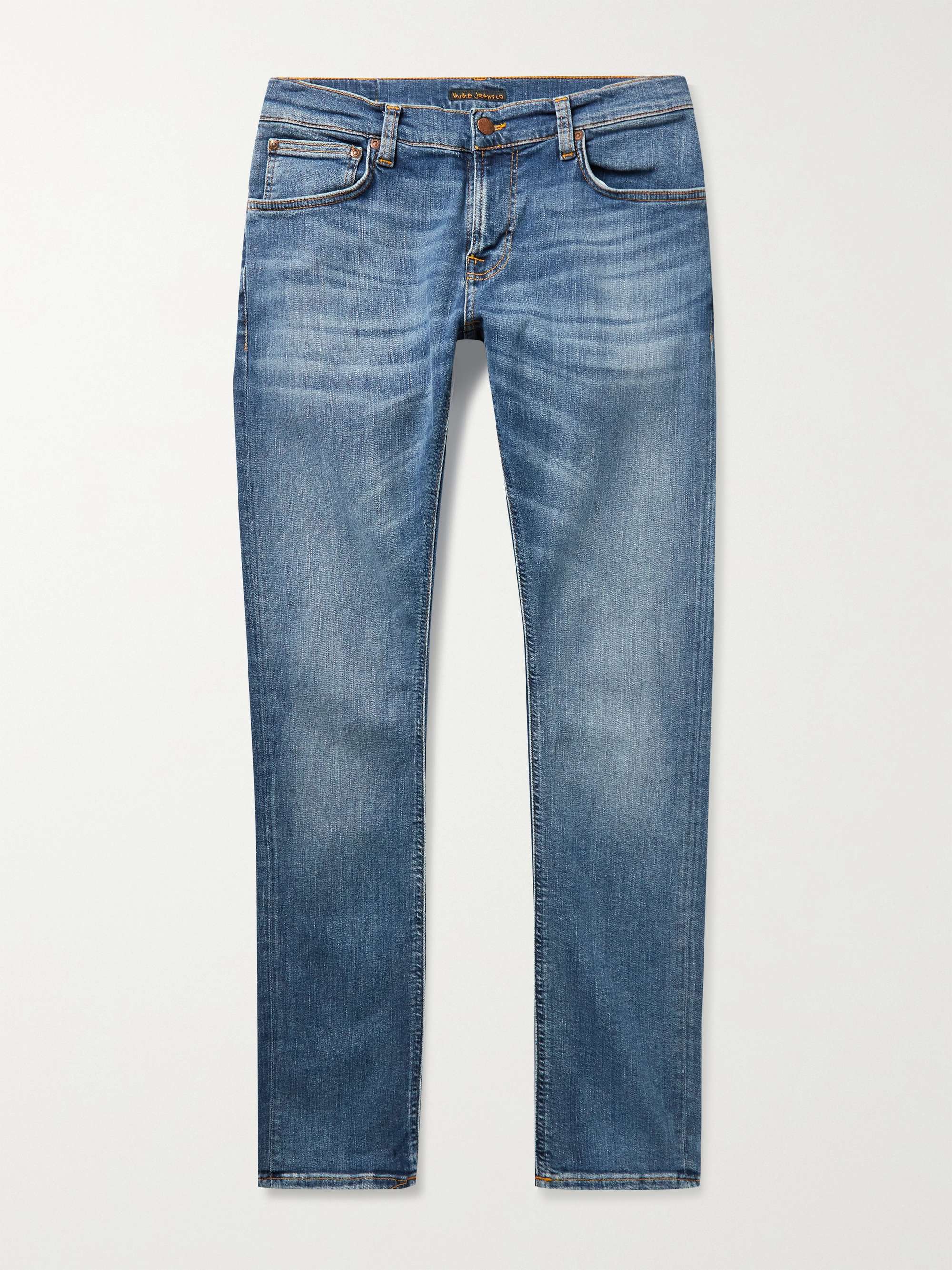NUDIE JEANS Tight Terry Skinny-Fit Organic Stretch-Denim Jeans | MR PORTER