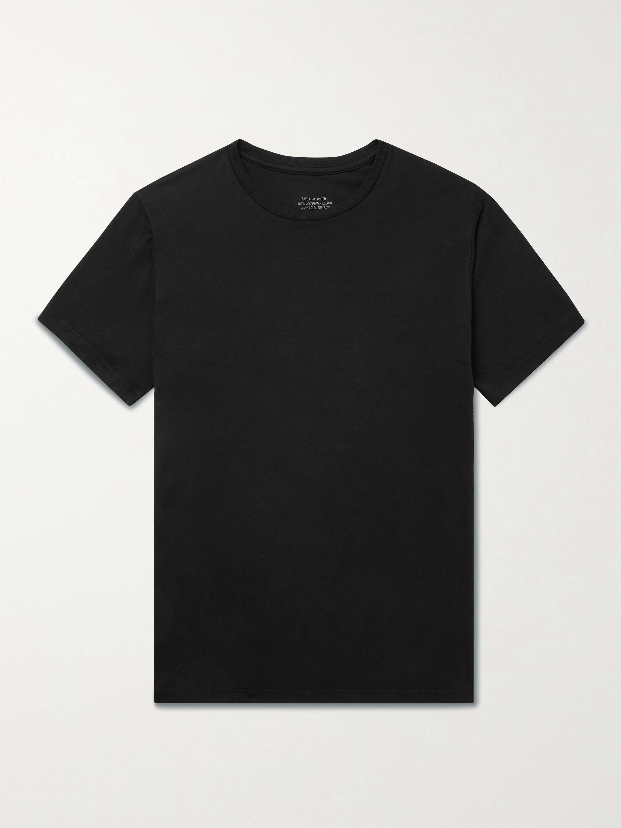SAVE KHAKI UNITED Supima Cotton-Jersey T-Shirt | PORTER