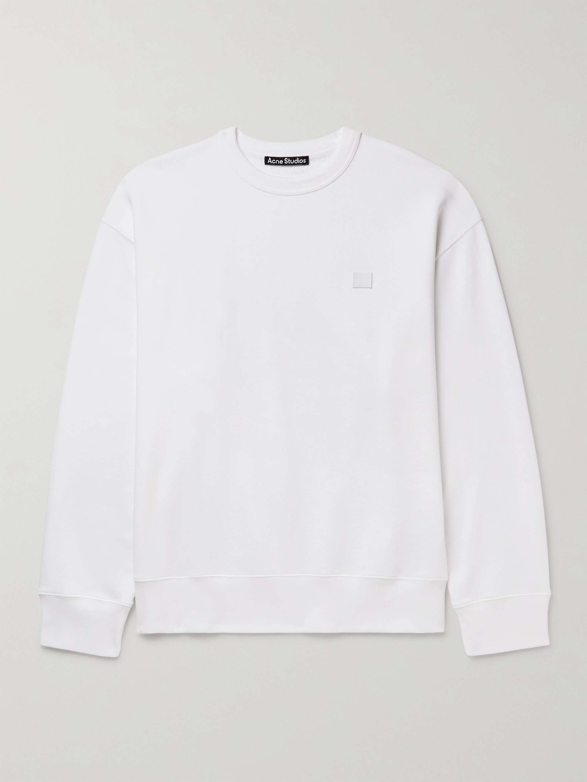 ACNE STUDIOS Fonbar Logo-Appliquéd Cotton-Jersey Sweatshirt for Men | MR  PORTER