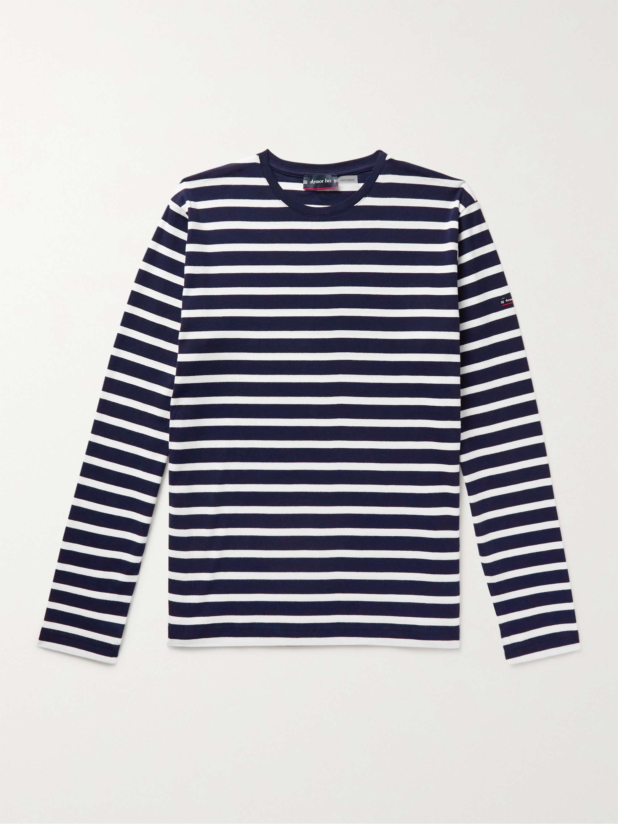 ARMOR-LUX Slim-Fit Striped Cotton-Jersey T-Shirt for Men | MR PORTER