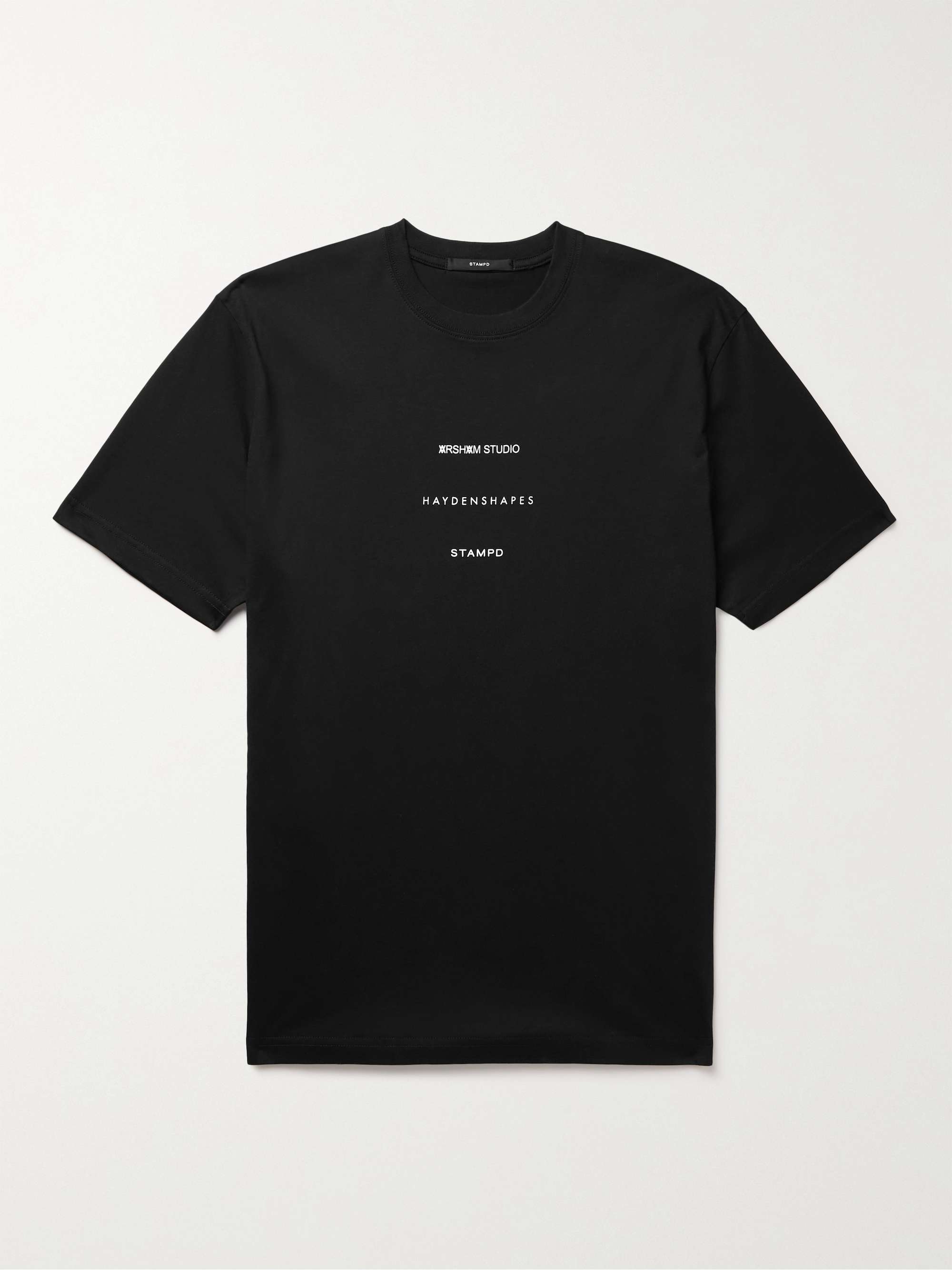HAYDENSHAPES + Arsham + Stampd Printed Cotton-Jersey T-Shirt for Men | MR  PORTER