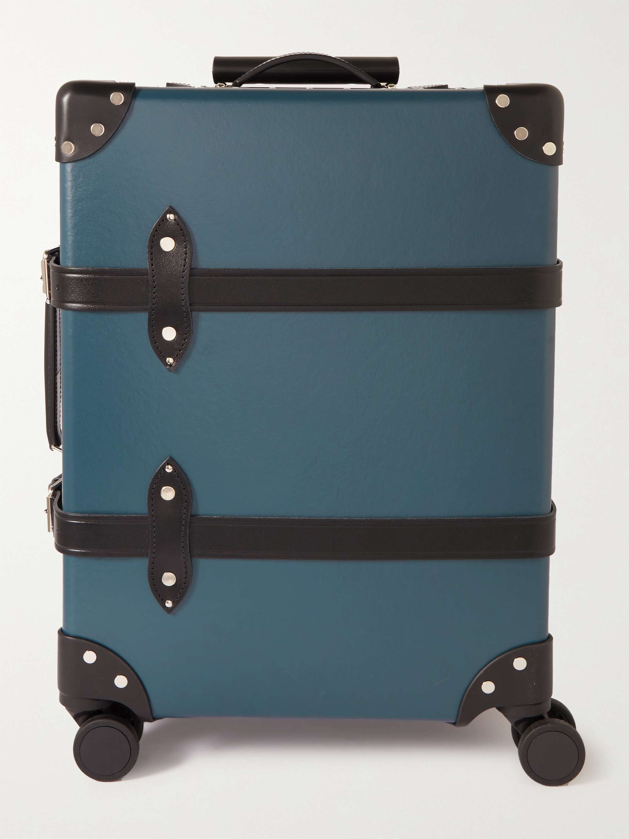 GLOBE-TROTTER + Dr. No Carry-On Leather-Trimmed Trolley Suitcase for Men |  MR PORTER