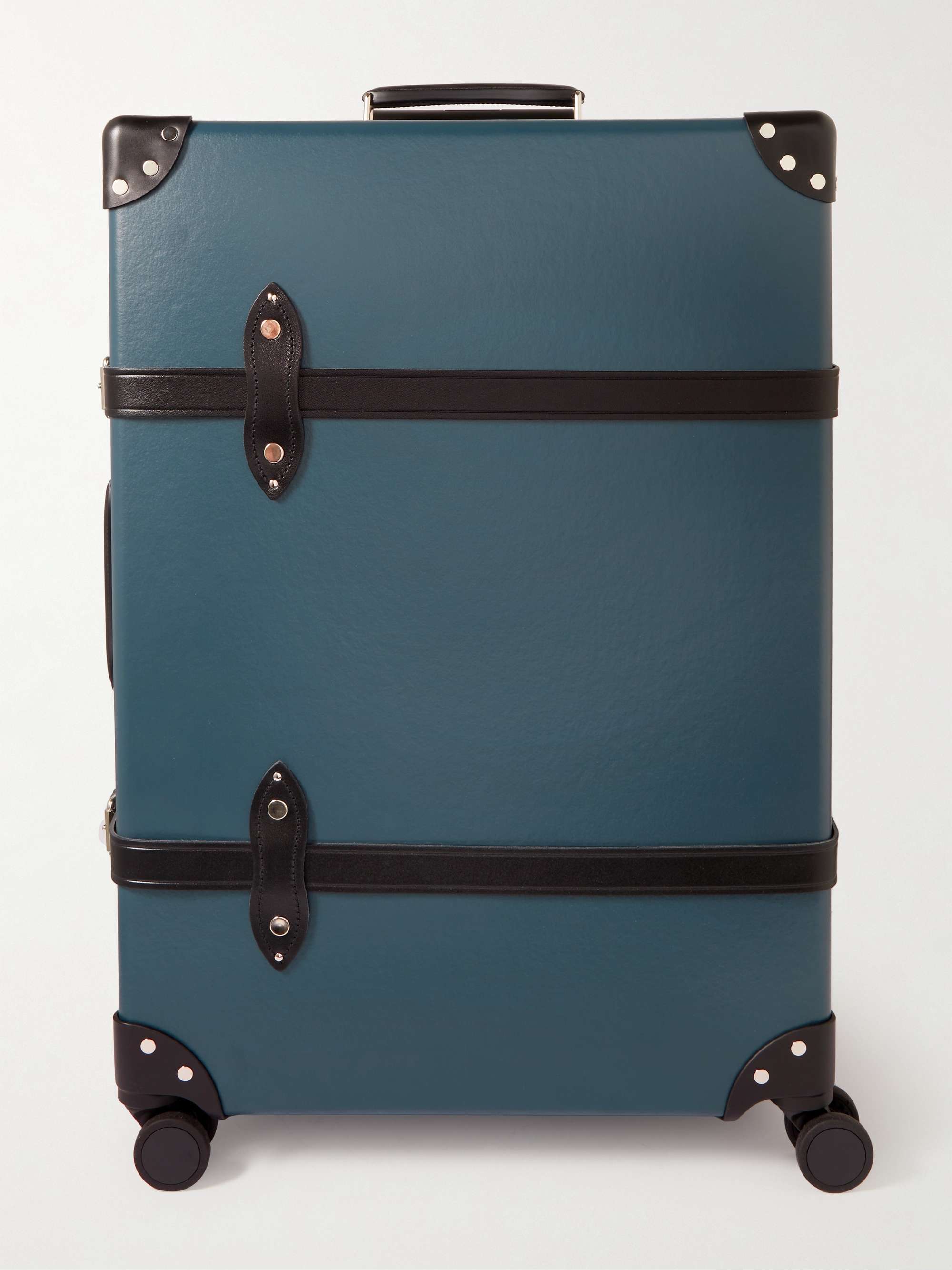 GLOBE-TROTTER + Dr. No Large Check-In Leather-Trimmed Trolley Case | MR  PORTER