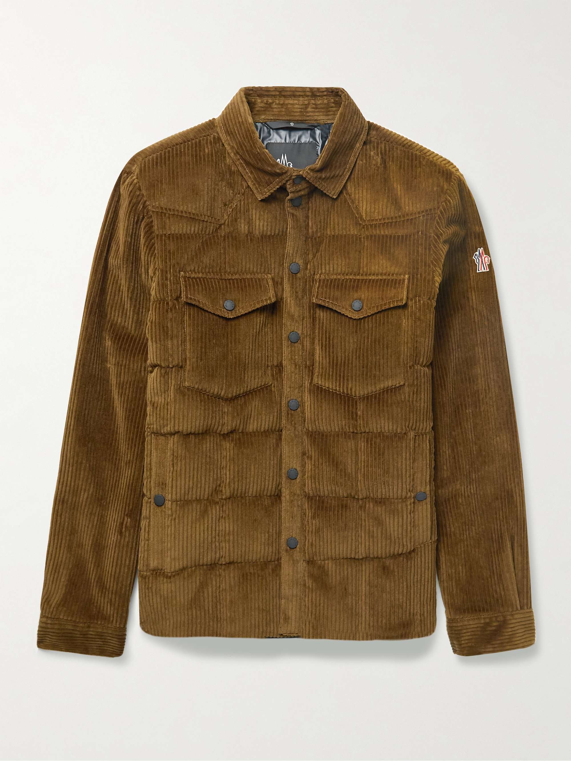 MONCLER GRENOBLE Gelt Quilted Cotton-Blend Corduroy Jacket | MR PORTER