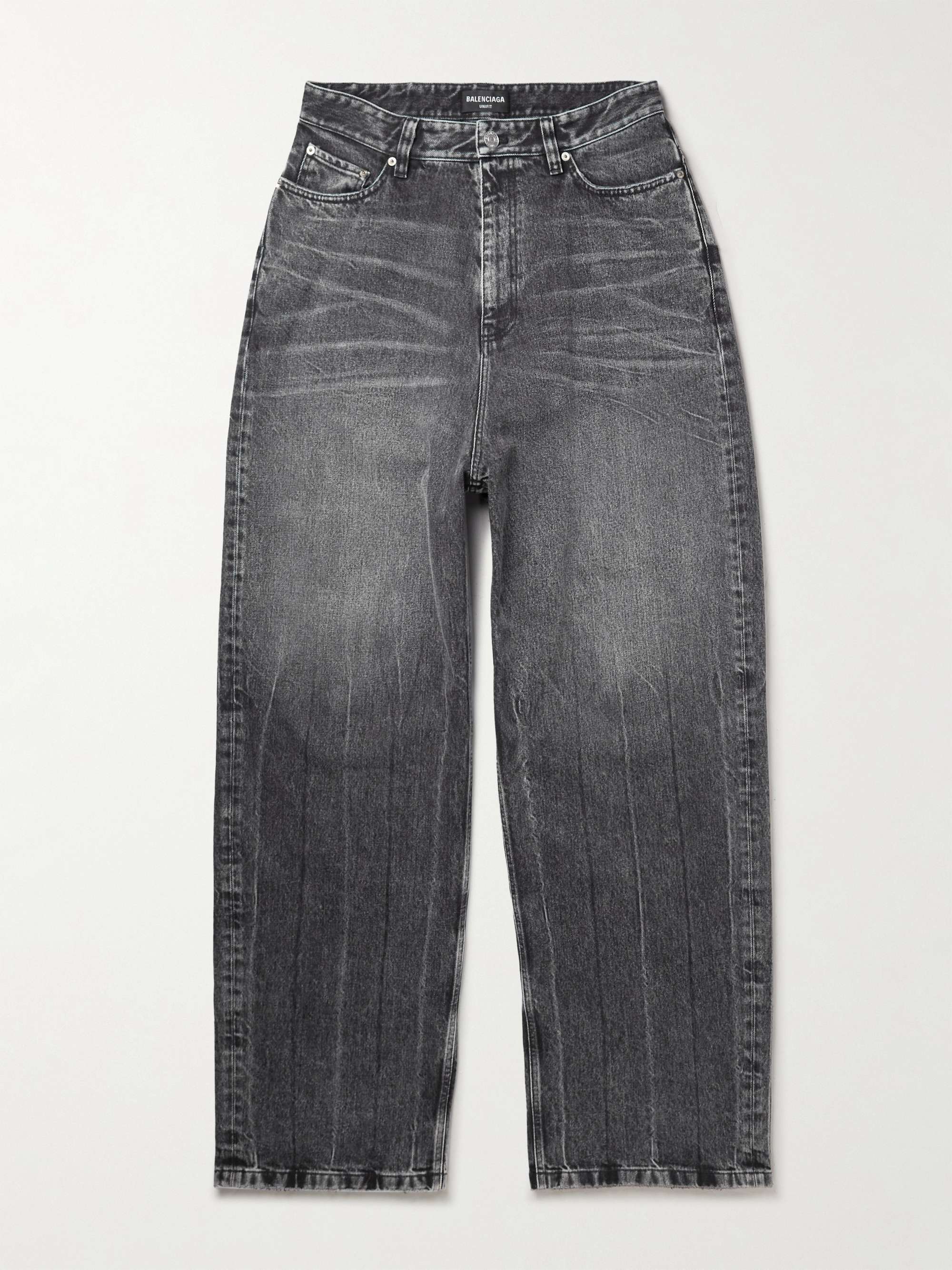 BALENCIAGA Wide-Leg Organic Jeans | MR PORTER
