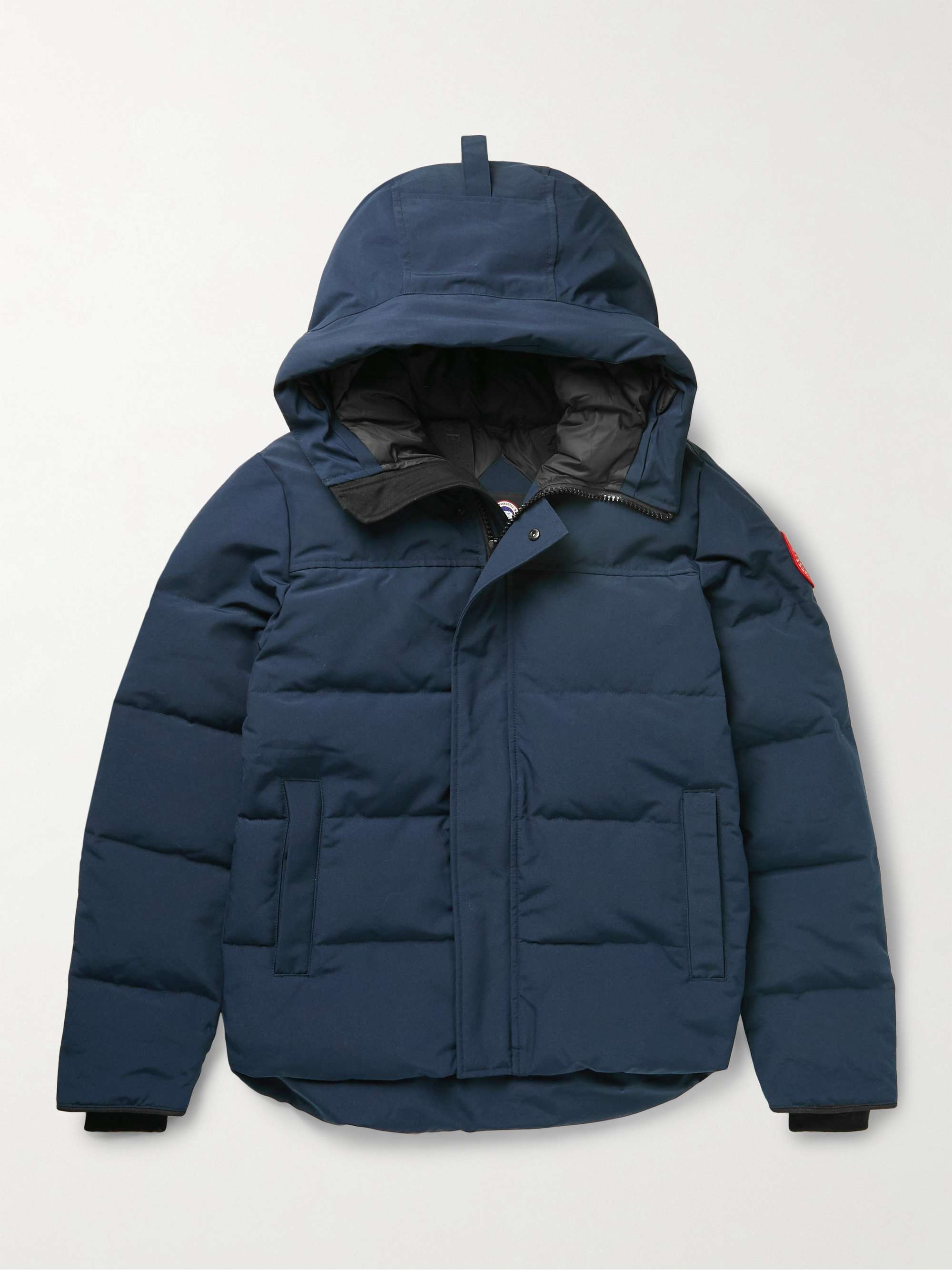 CANADA GOOSE Macmillan Logo-Appliquéd Quilted Shell Hooded Down Parka | MR  PORTER