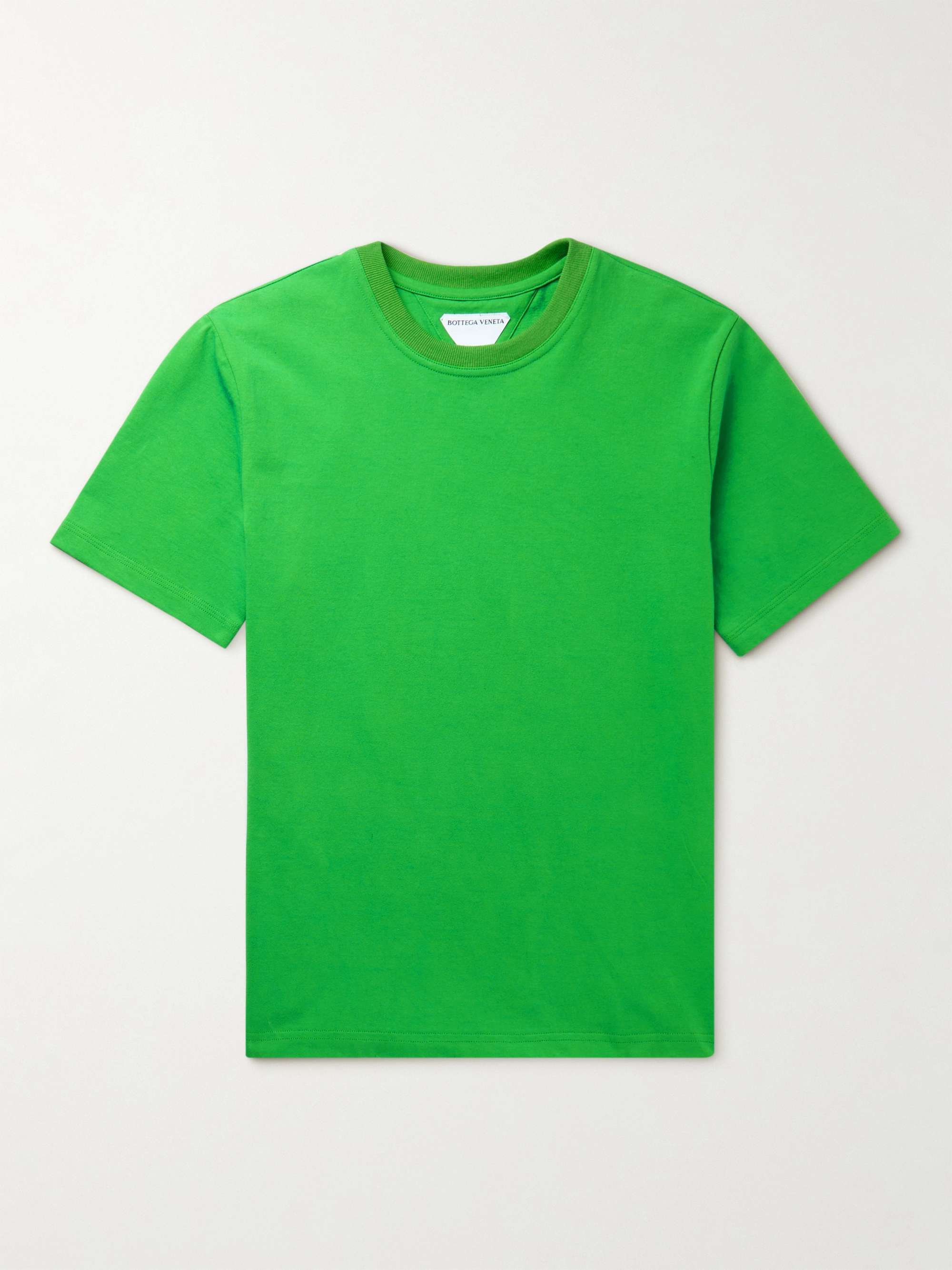 BOTTEGA VENETA Cotton-Jersey T-Shirt | MR PORTER