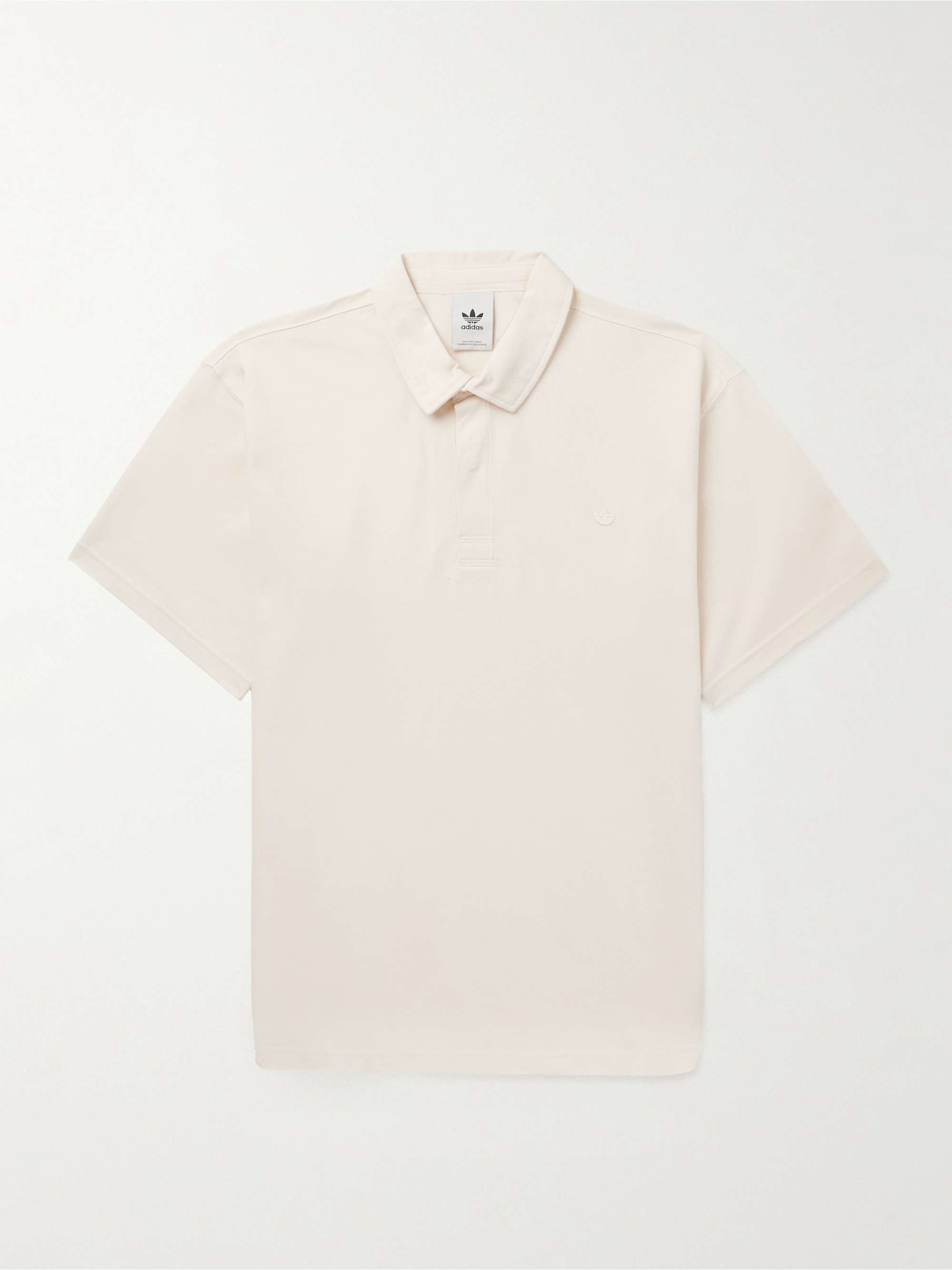 ADIDAS ORIGINALS Premium Essentials Cotton-Piqué Polo Shirt | MR PORTER