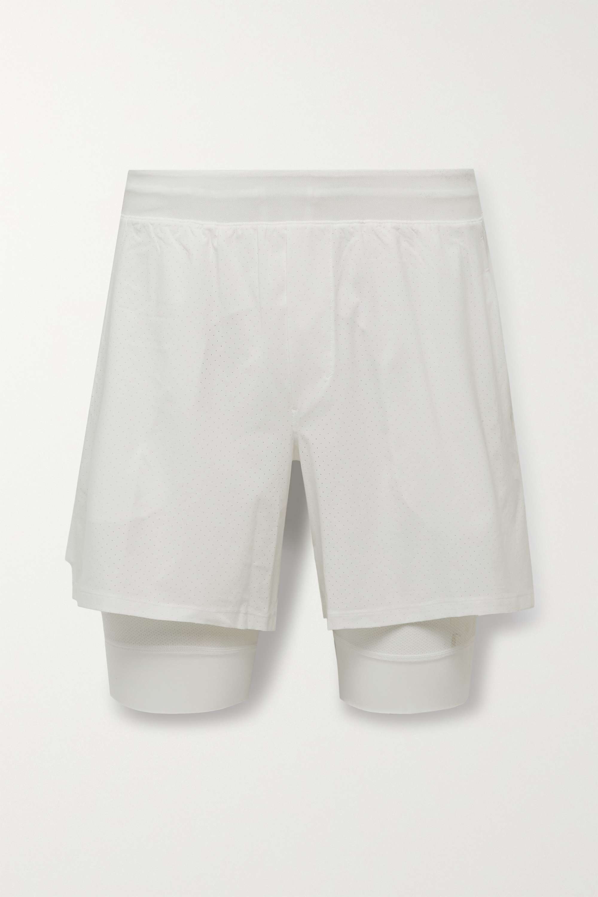 Vented gerade geschnittene Tennis-Shorts aus recyceltem Swift™-Material mit  Perforationen | MR PORTER