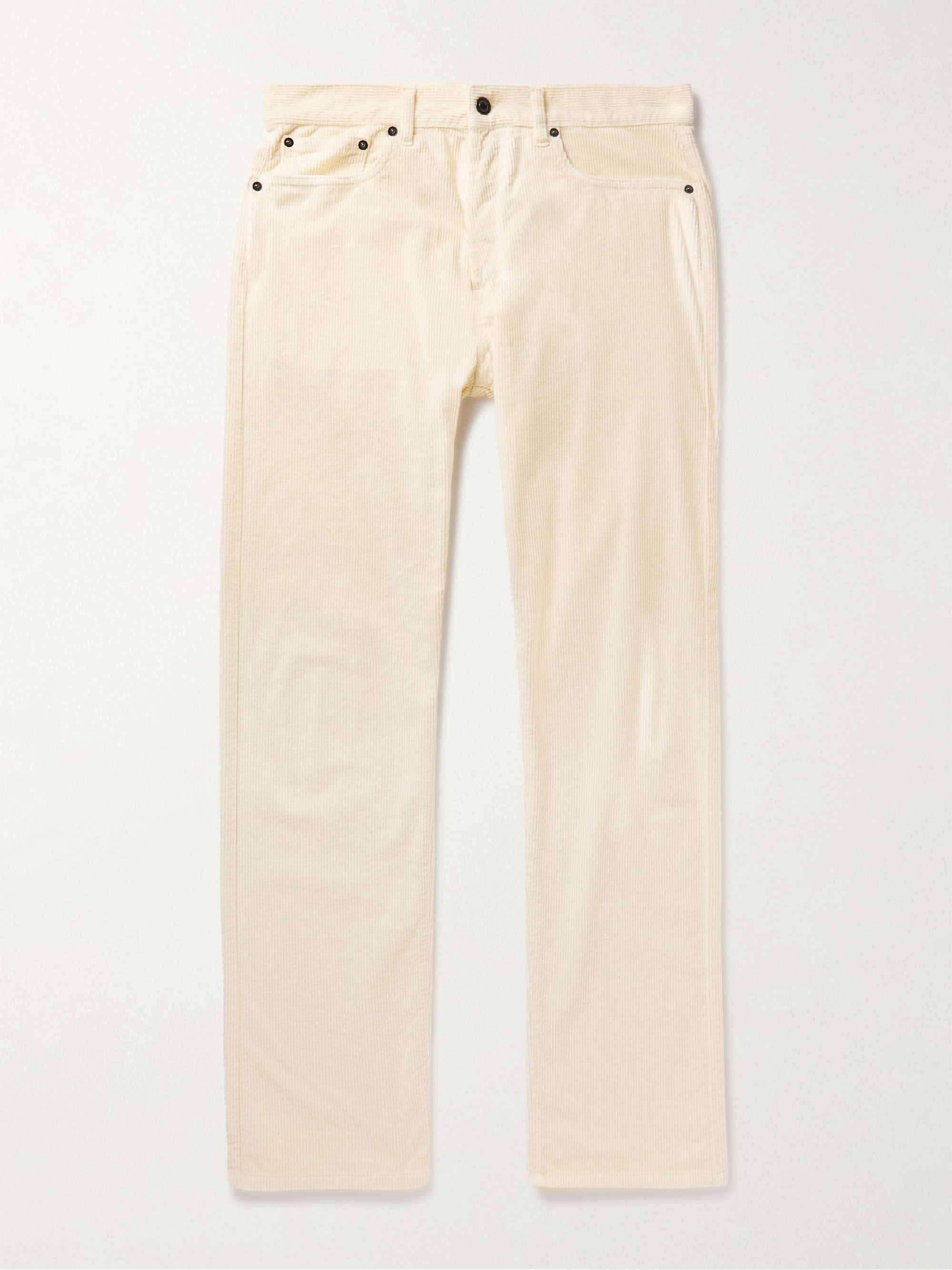 ALTEA Perth Straight-Leg Garment-Dyed Cotton-Corduroy Trousers for Men | MR  PORTER