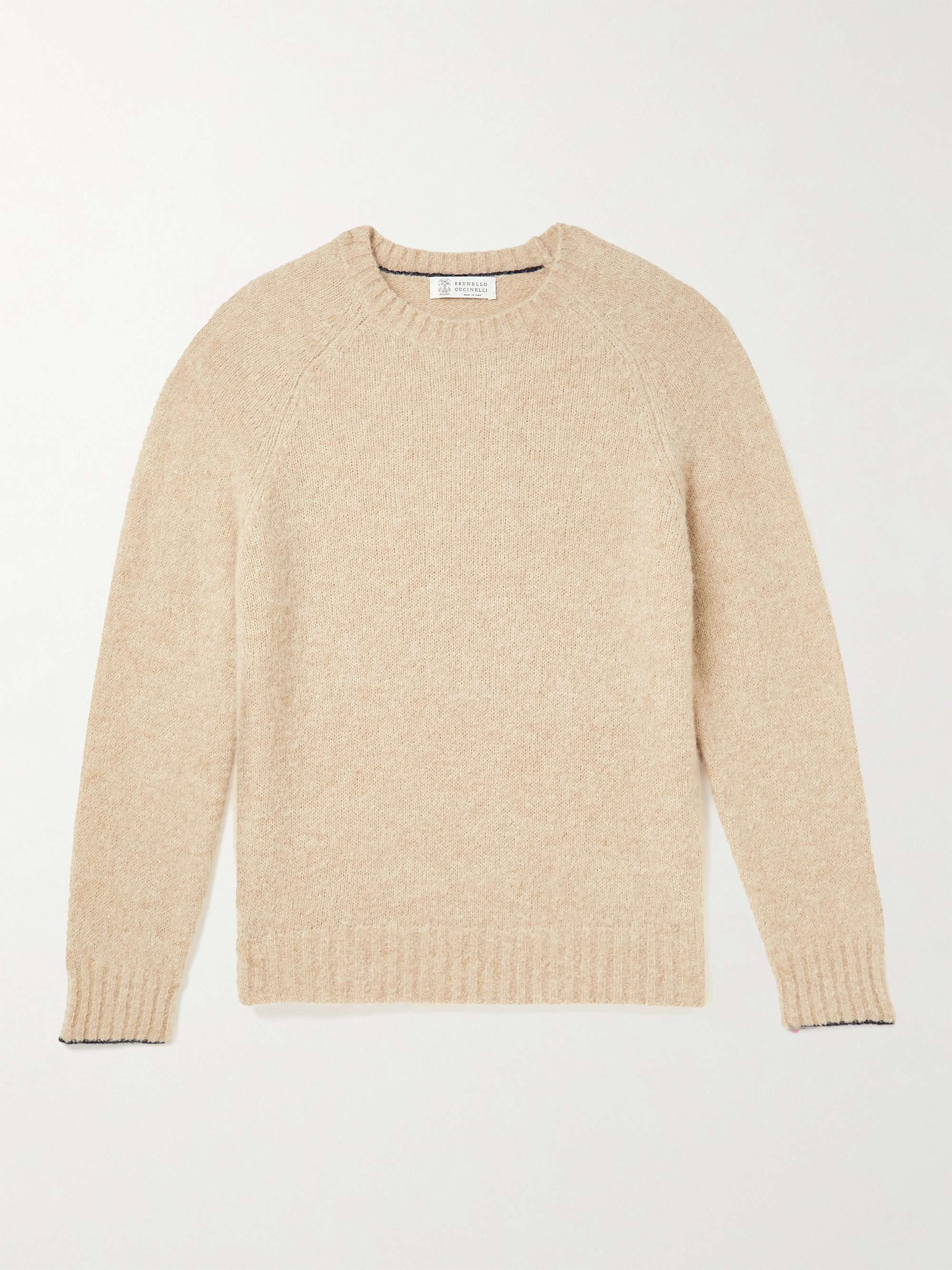 BRUNELLO CUCINELLI Alpaca-Blend Sweater | MR PORTER