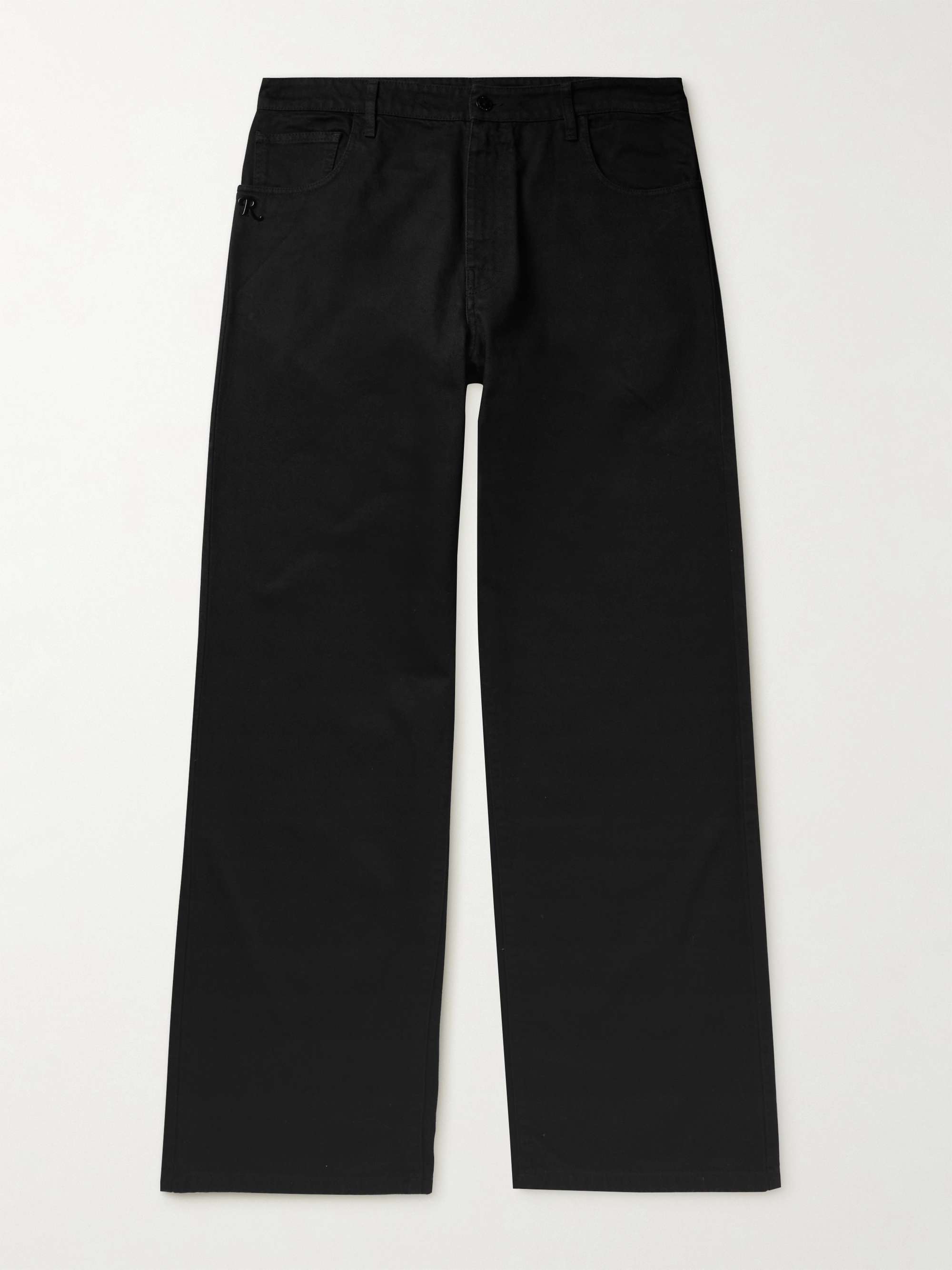 Black Wide-Leg Jeans | RAF SIMONS | MR PORTER