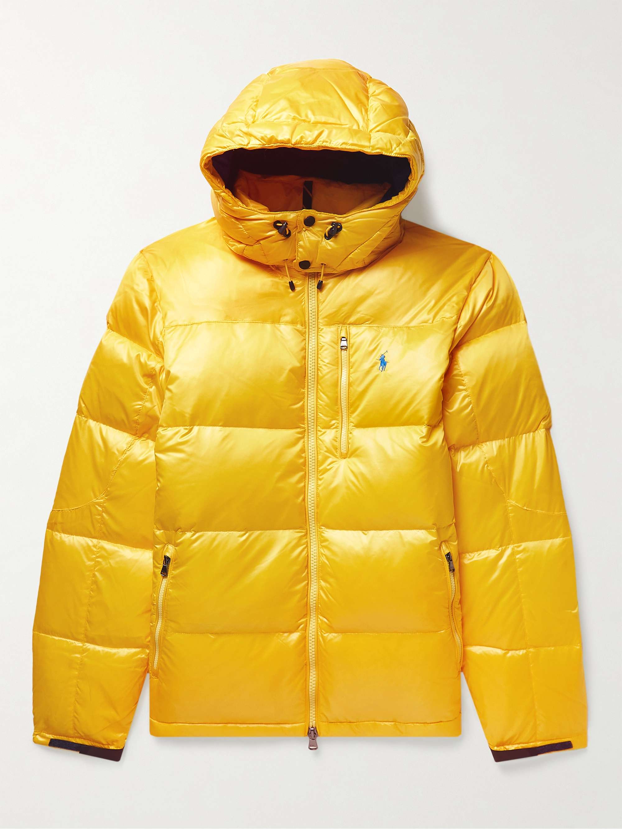 POLO RALPH LAUREN Logo-Embroidered Quilted Shell Hooded Down Jacket | MR  PORTER