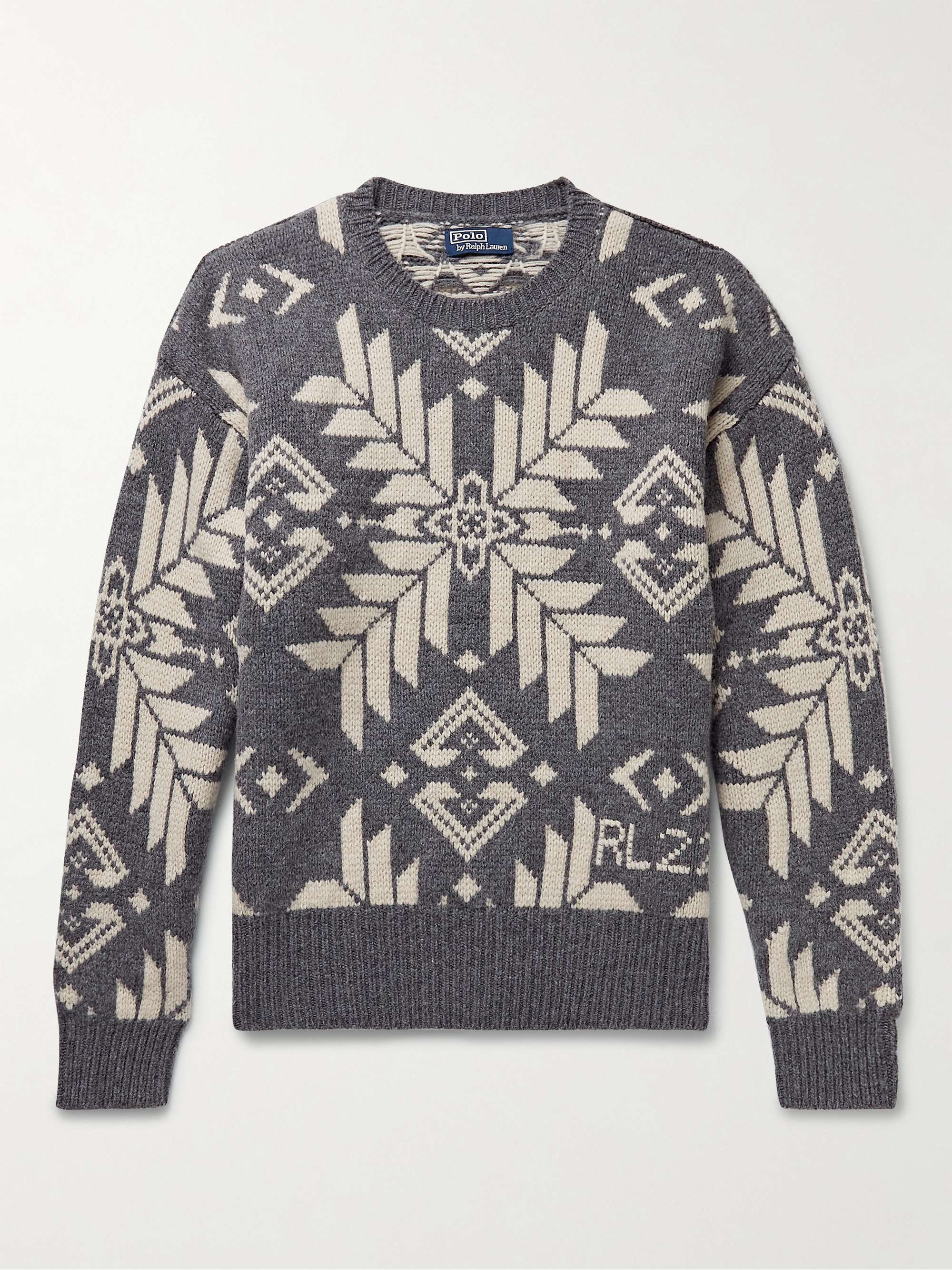 POLO RALPH LAUREN Intarsia Wool Sweater | MR PORTER