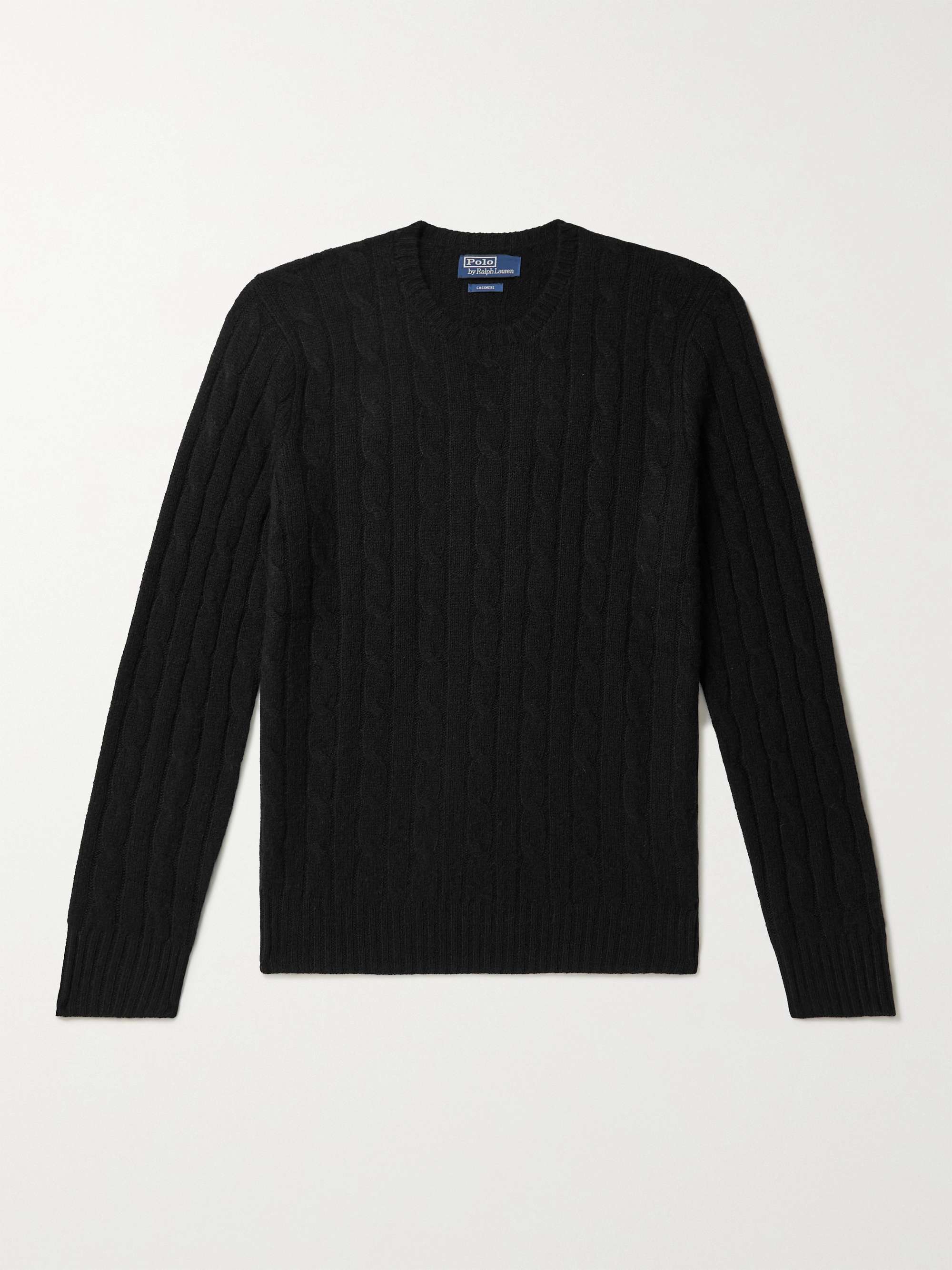 POLO RALPH LAUREN Cable-Knit Cashmere Sweater | MR PORTER