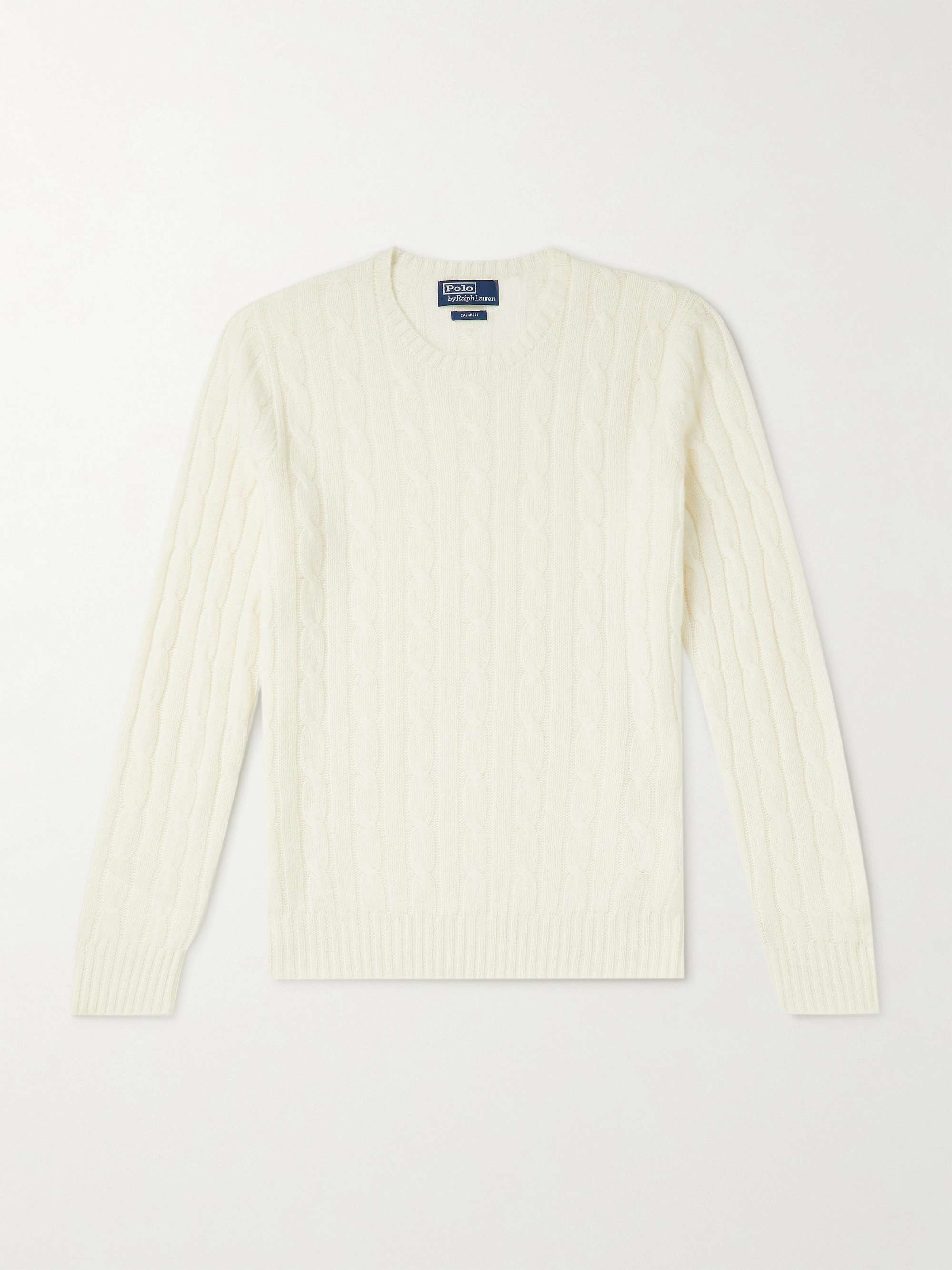 POLO RALPH LAUREN Cable-Knit Cashmere Sweater | MR PORTER