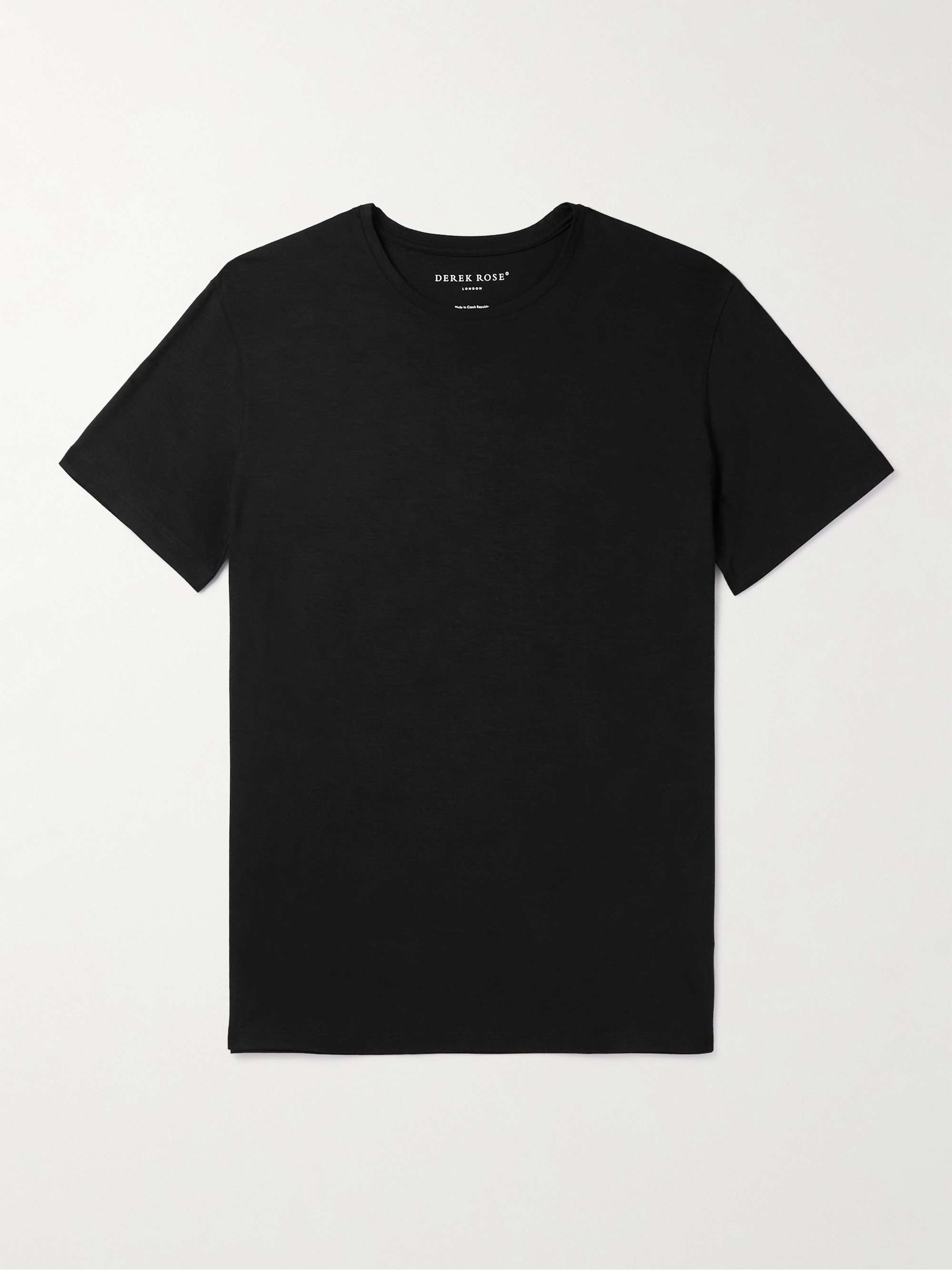 DEREK ROSE Basel Stretch-Modal Jersey T-Shirt | MR PORTER