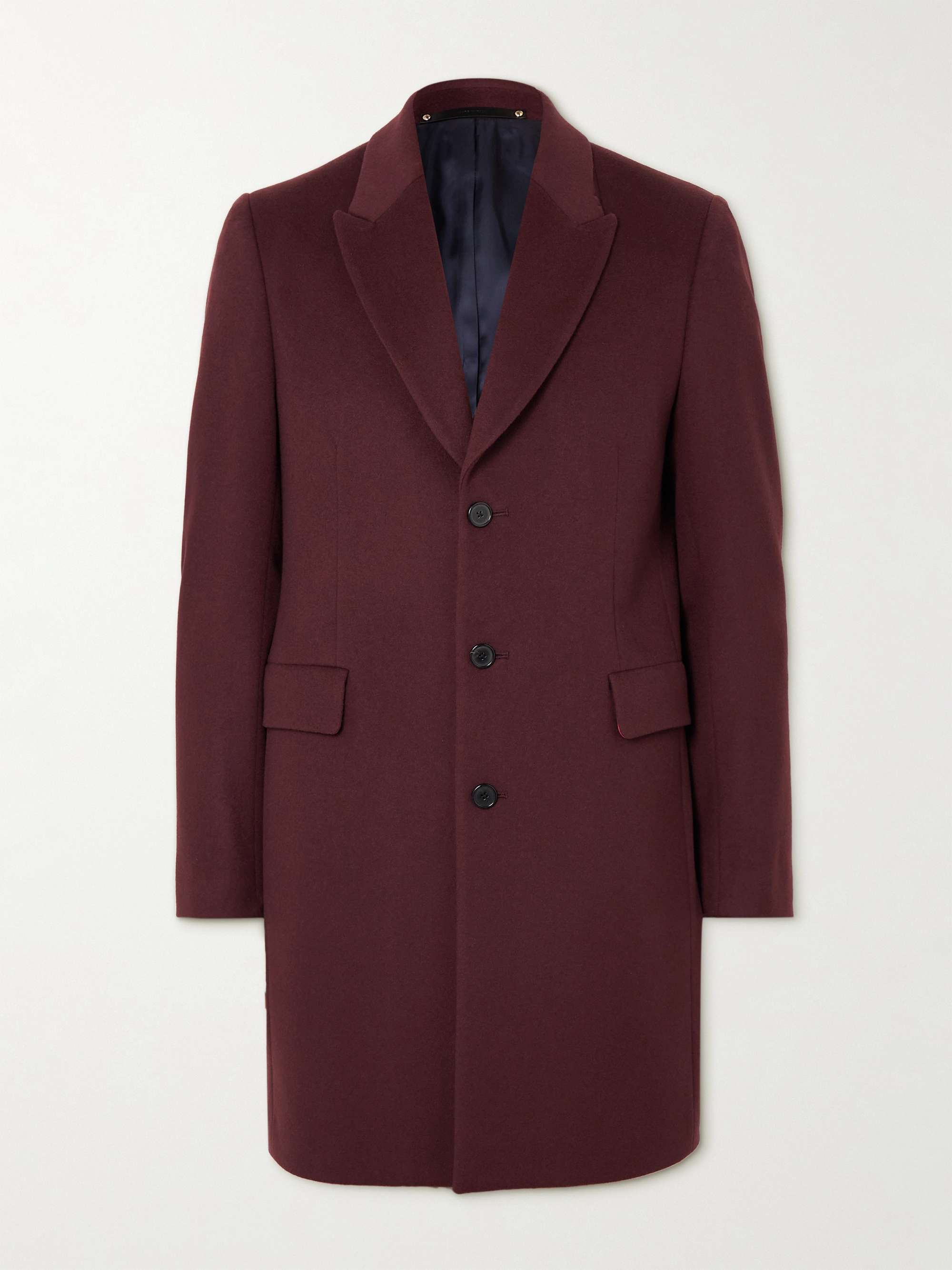 PAUL SMITH Epsom Wool and Cashmere-Blend Felt Overcoat | MR PORTER