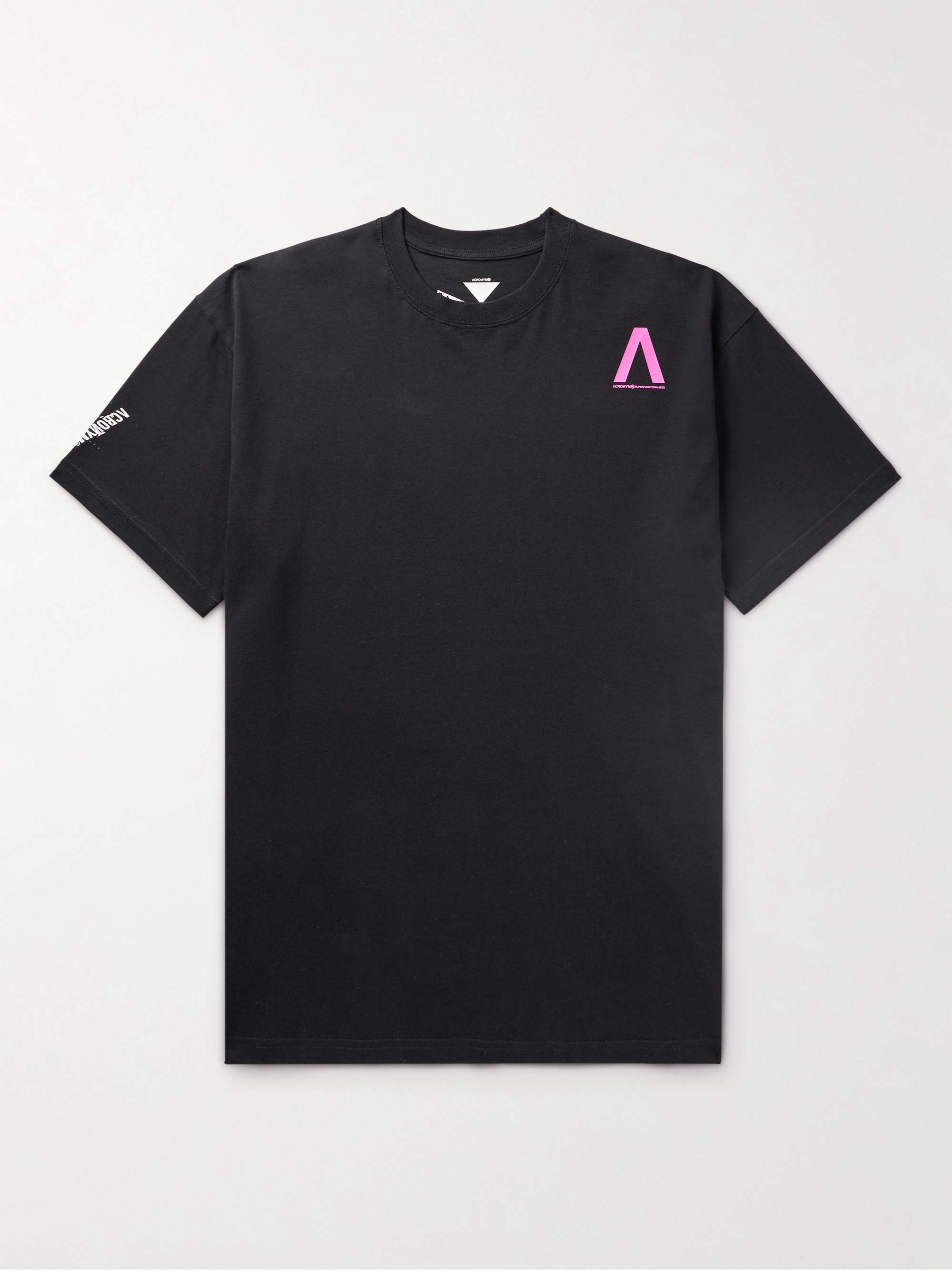 ACRONYM Logo-Print Pima Cotton Jersey T-Shirt for Men | MR PORTER