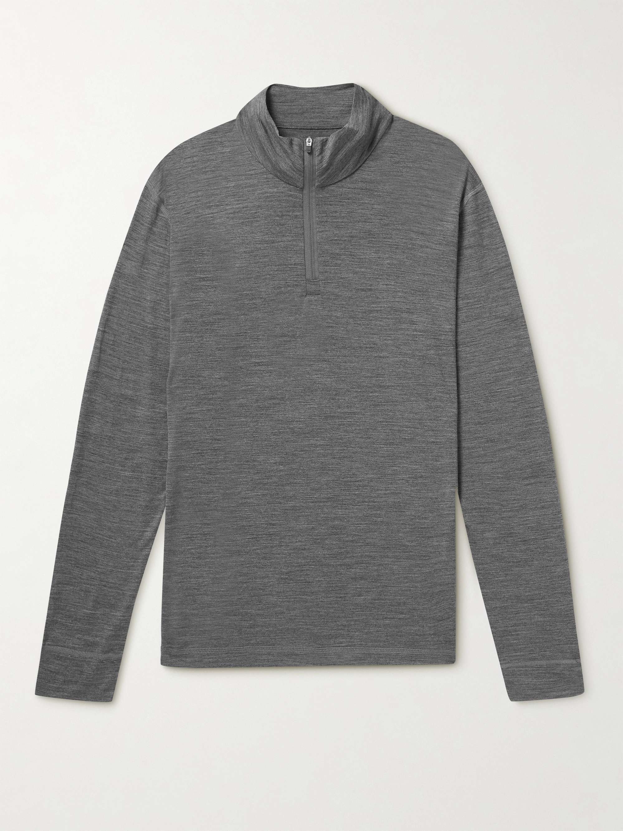 SUNSPEL Merino Wool Half-Zip Sweatshirt | MR PORTER