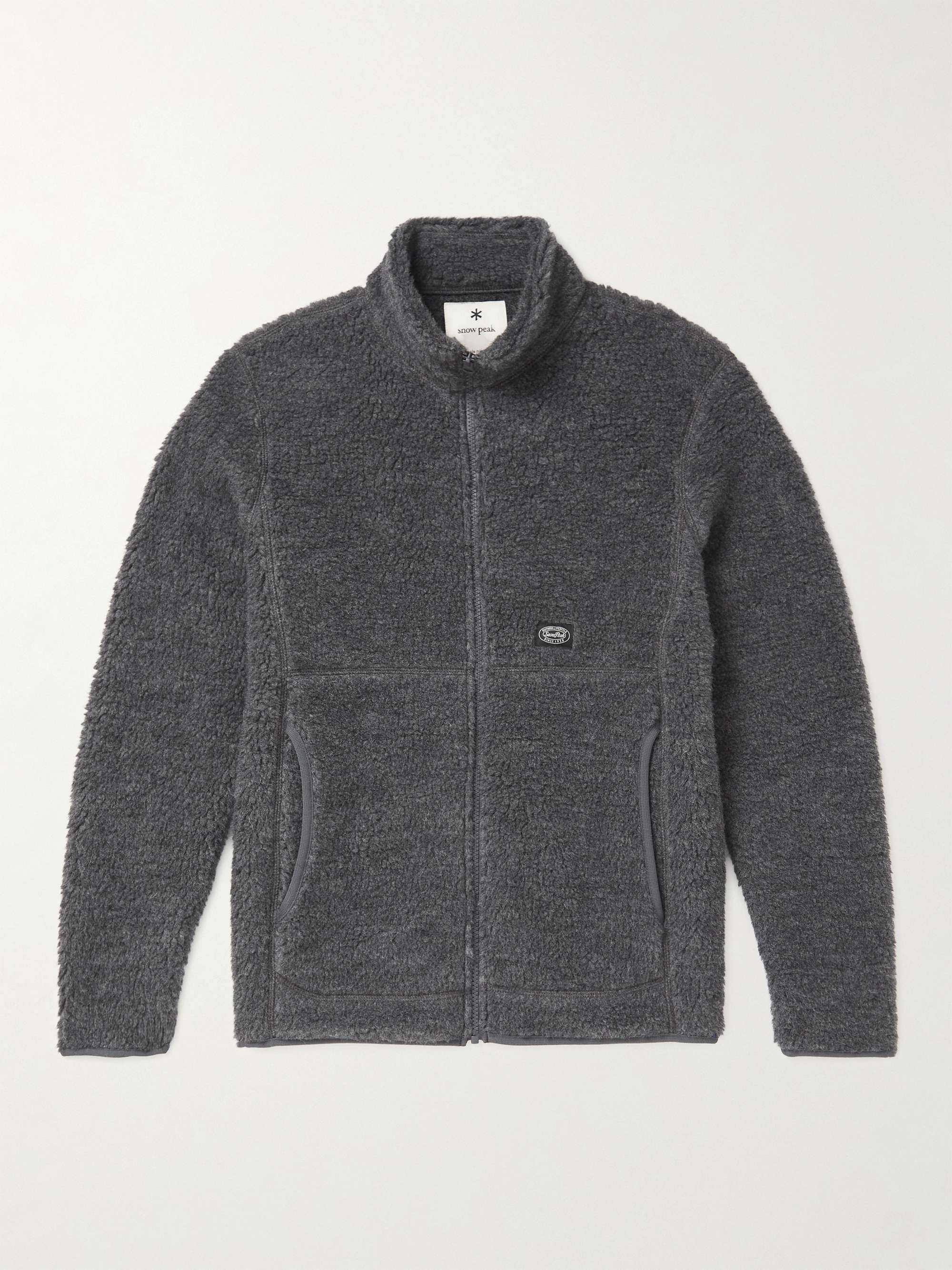 SNOW PEAK Wool-Blend Fleece Jacket | MR PORTER