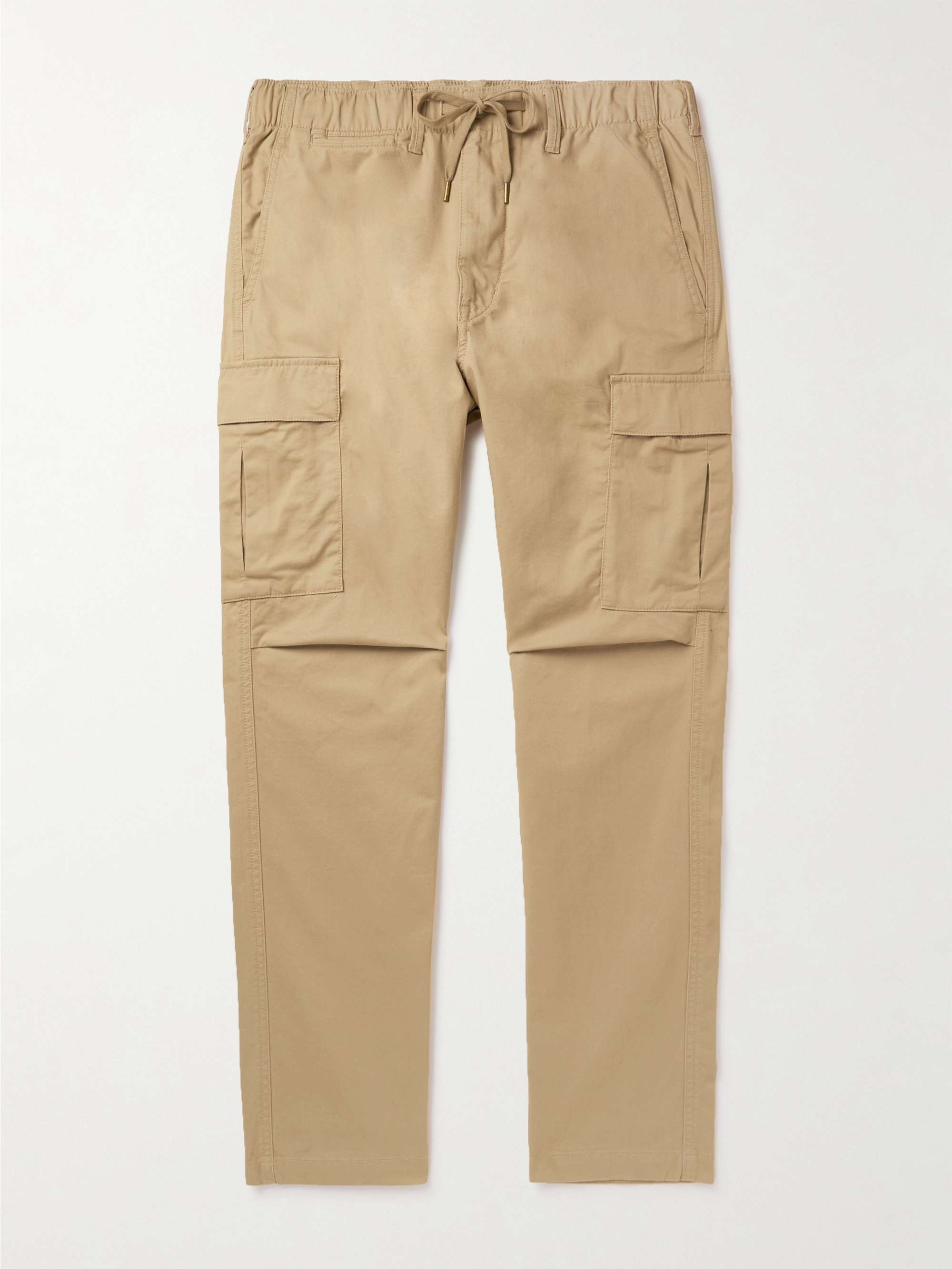 POLO RALPH LAUREN Straight-Leg Cotton-Blend Drawstring Cargo Trousers for  Men | MR PORTER