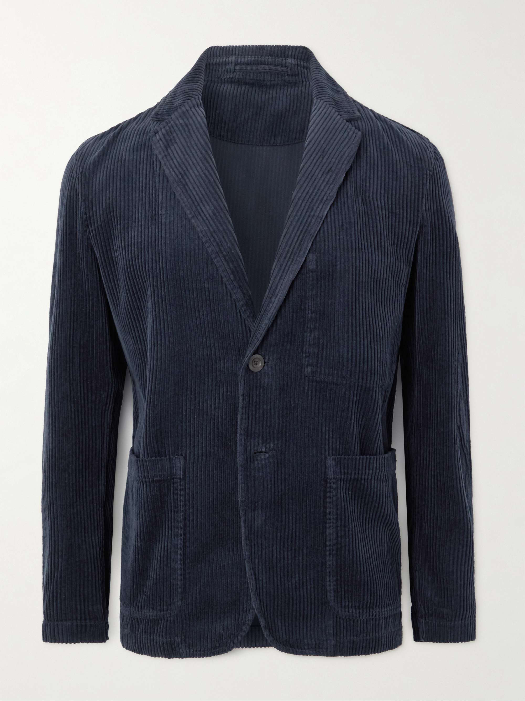 MR P. Garment-Dyed Unstructured Cotton-Corduroy Blazer | MR PORTER