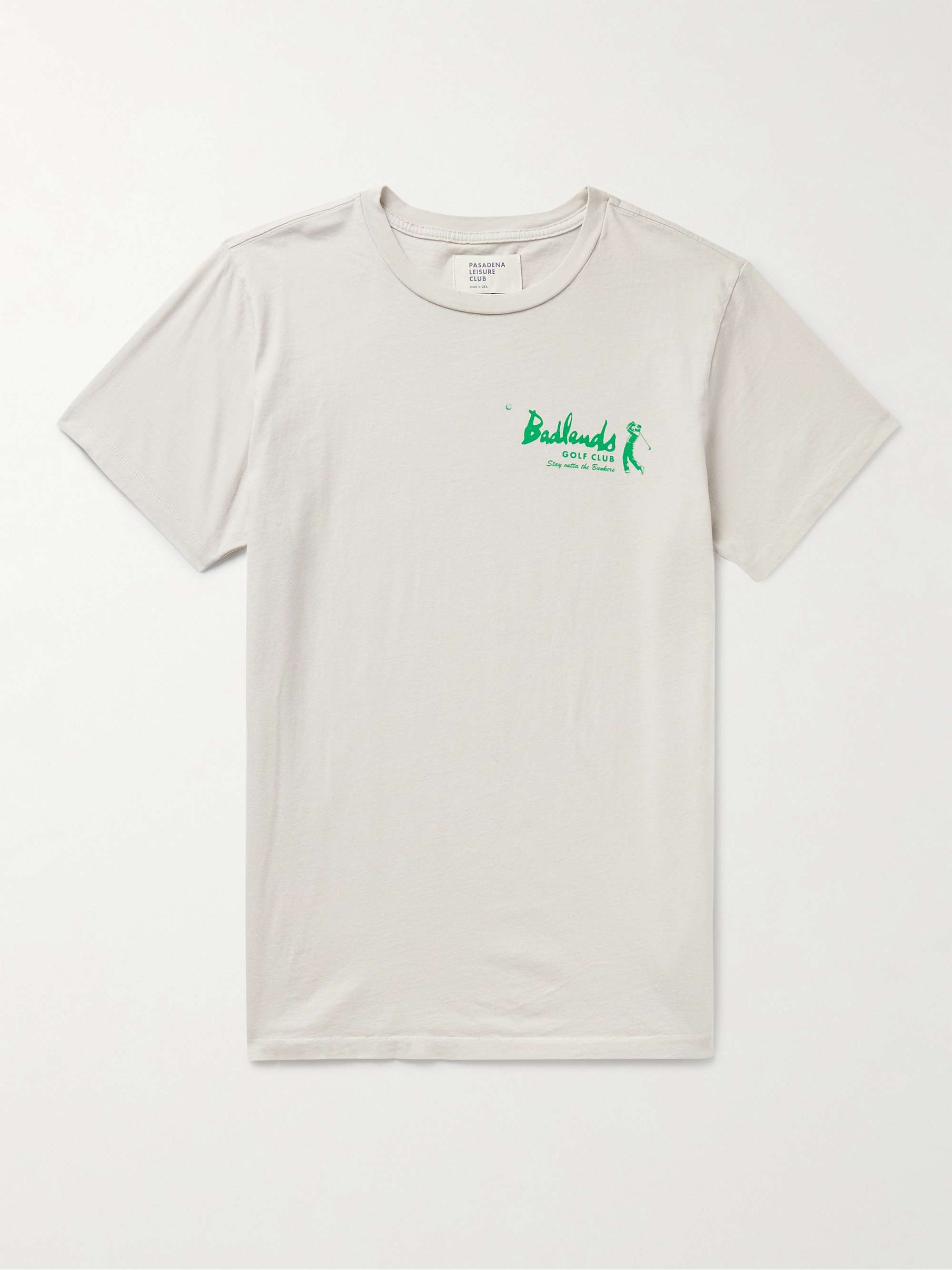 PASADENA LEISURE CLUB Badlands Printed Cotton-Jersey T-Shirt | MR PORTER