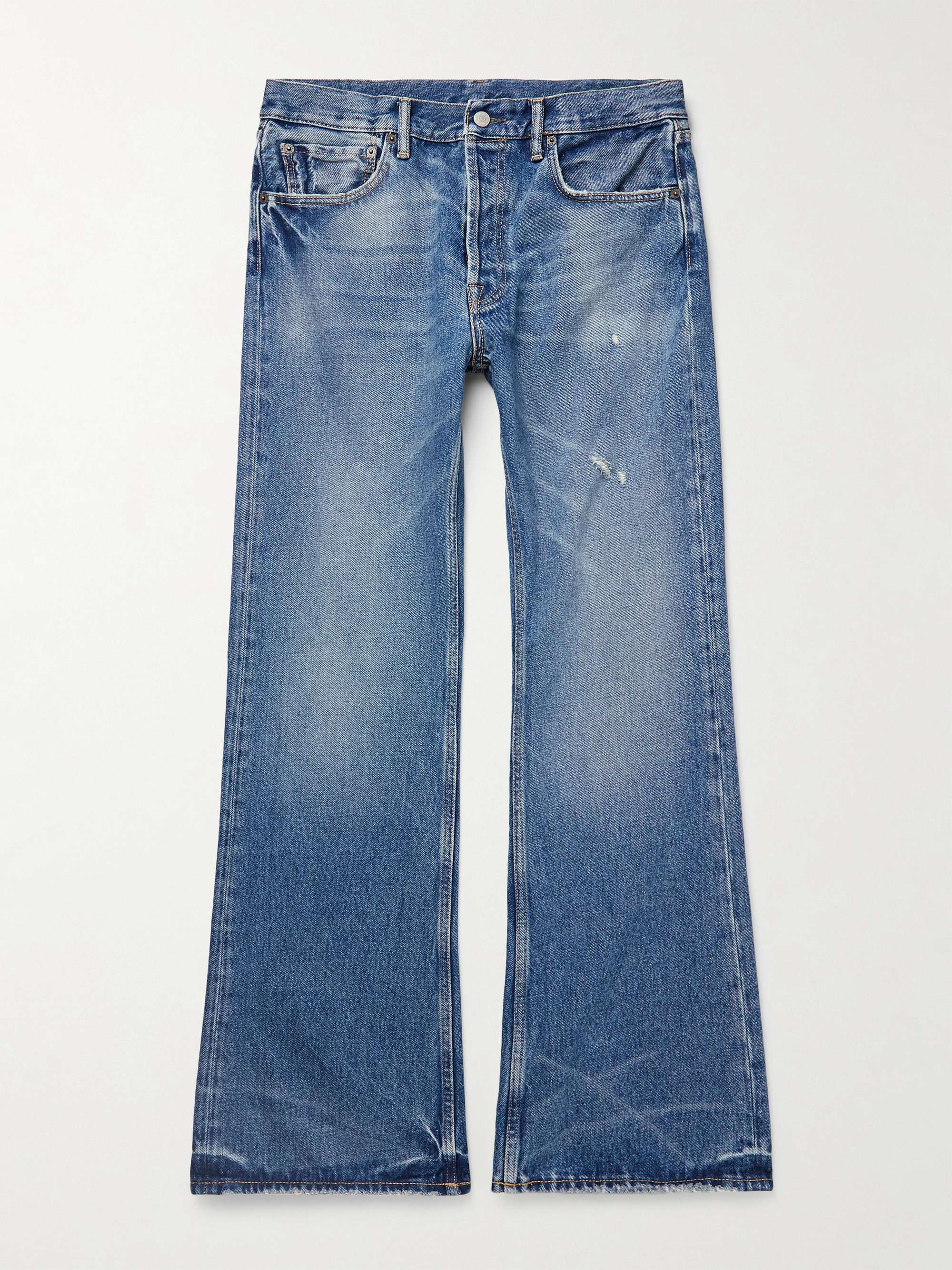 ACNE STUDIOS 1992M Straight-Leg Distressed Jeans | MR PORTER