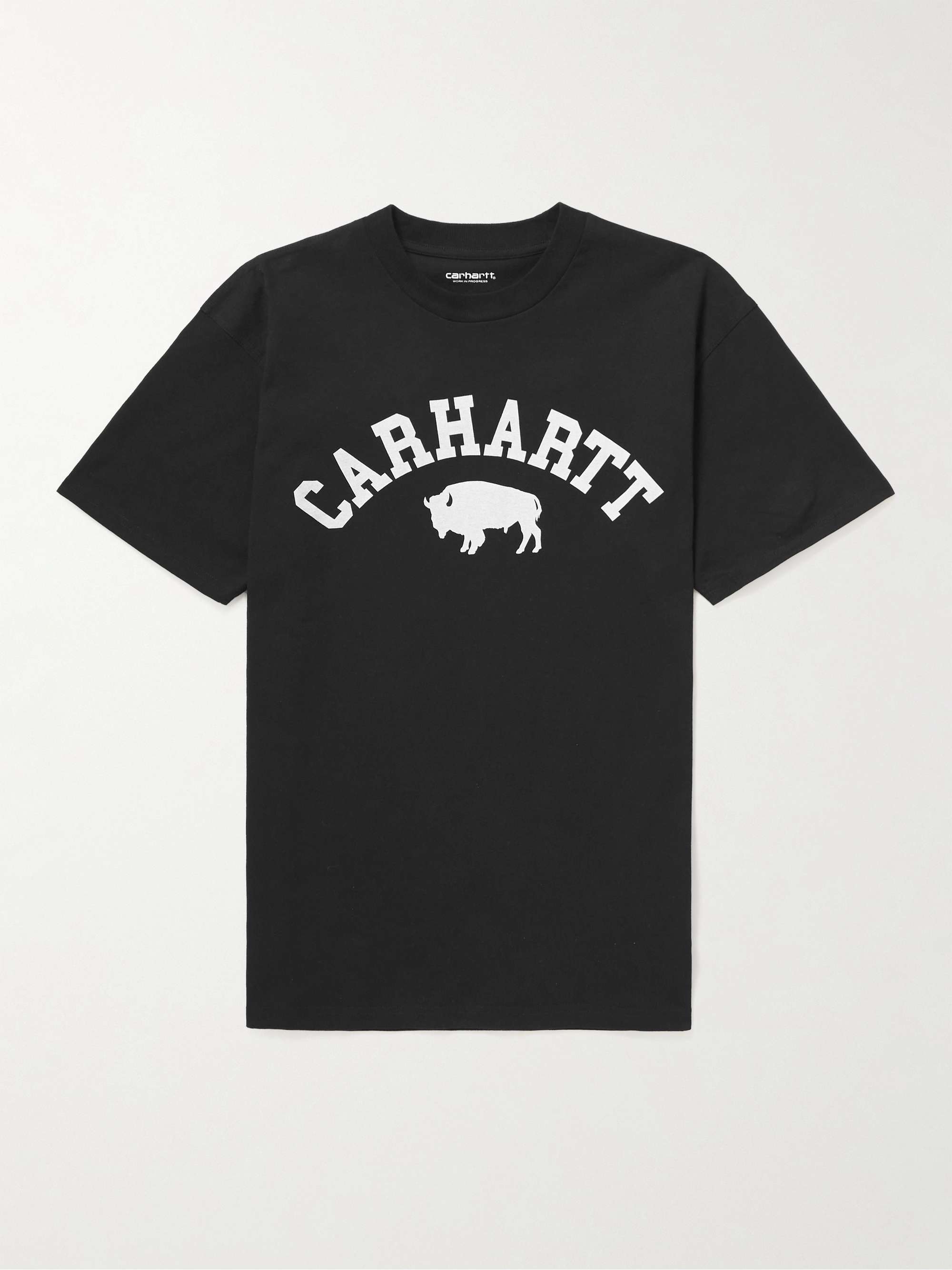 CARHARTT WIP Logo-Print Cotton-Jersey T-Shirt Men | MR PORTER