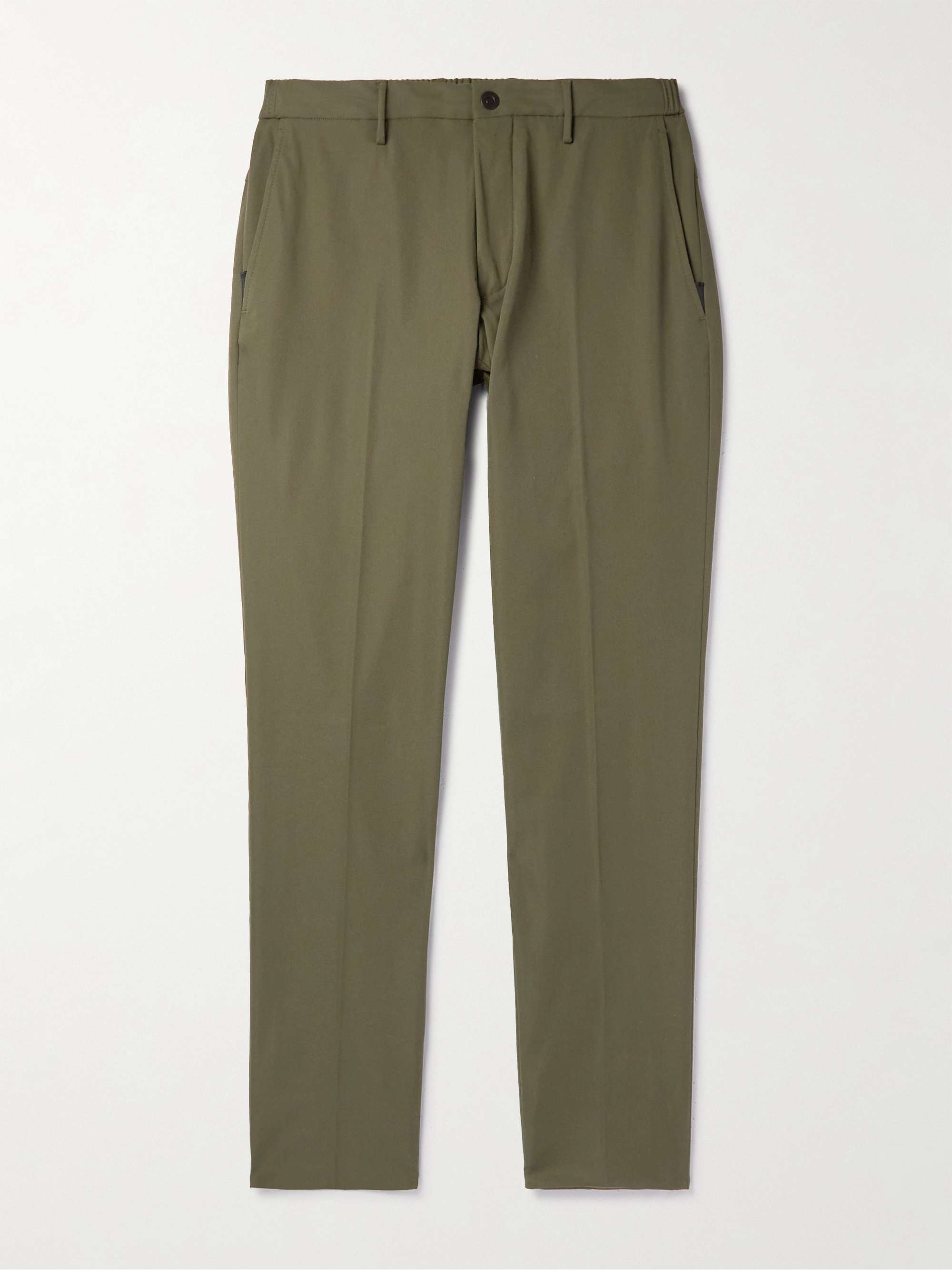 INCOTEX Slowear Teknosartorial Slim-Fit Tapered Pleated Twill Trousers for  Men | MR PORTER