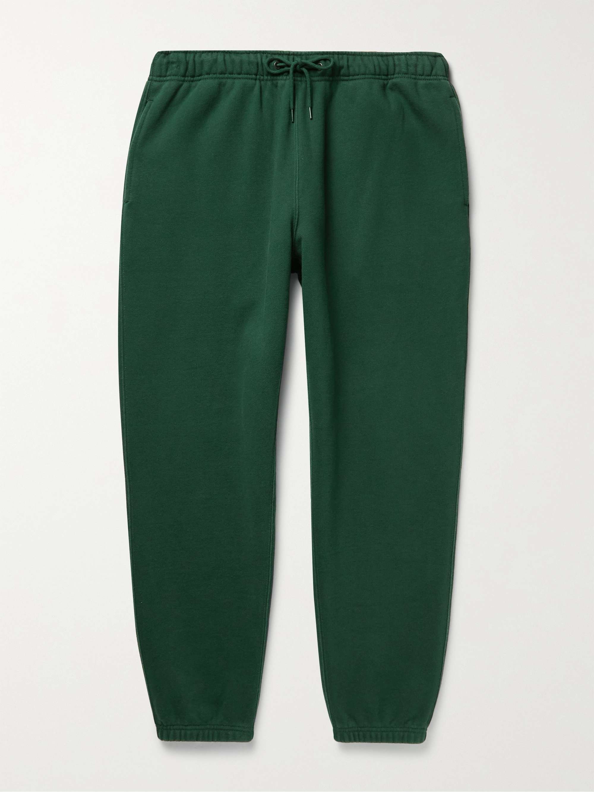 J.CREW Tapered Cotton-Jersey Sweatpants for Men | MR PORTER