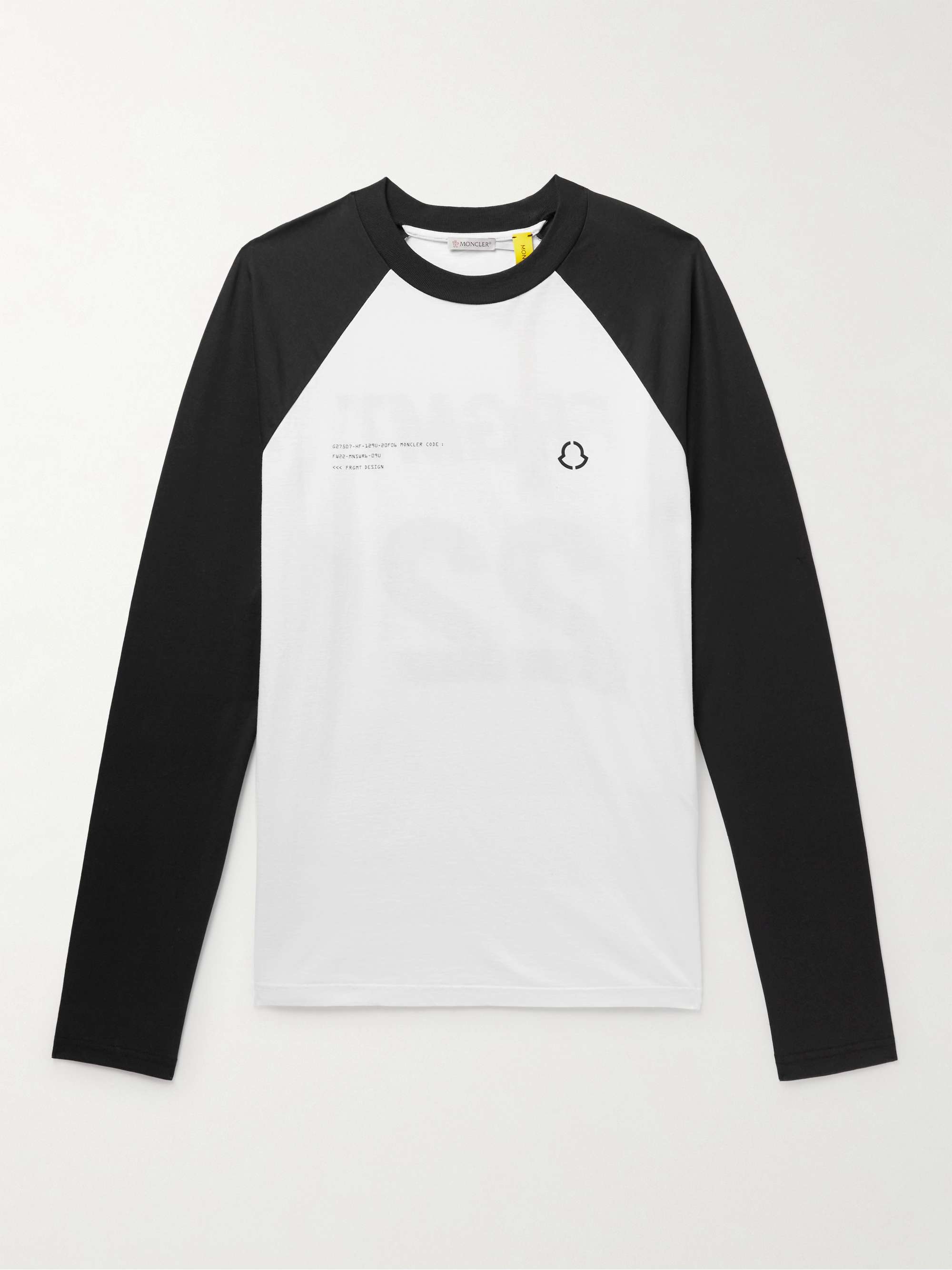 MONCLER GENIUS 7 Moncler FRGMT Hiroshi Fujiwara Logo-Print Cotton-Jersey T- Shirt | MR PORTER