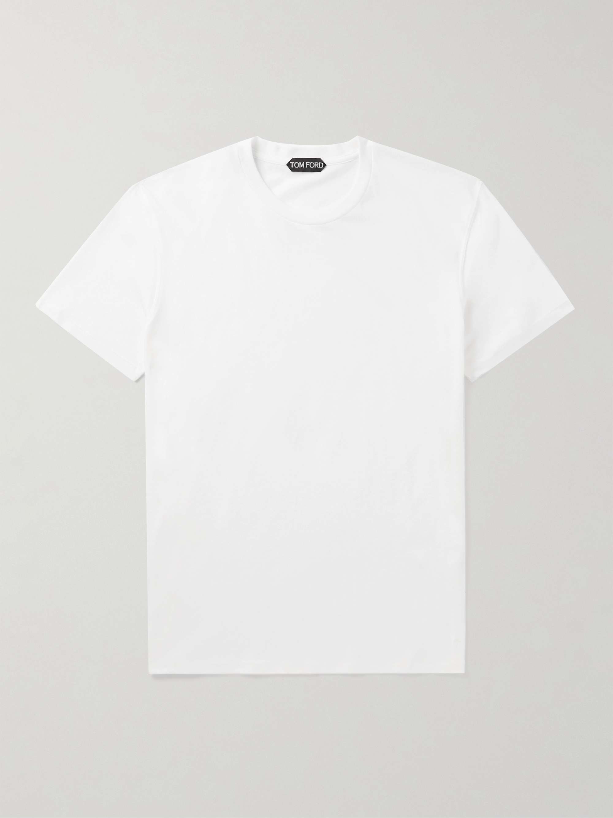 TOM FORD Slim-Fit Cotton-Blend Jersey T-Shirt | MR PORTER