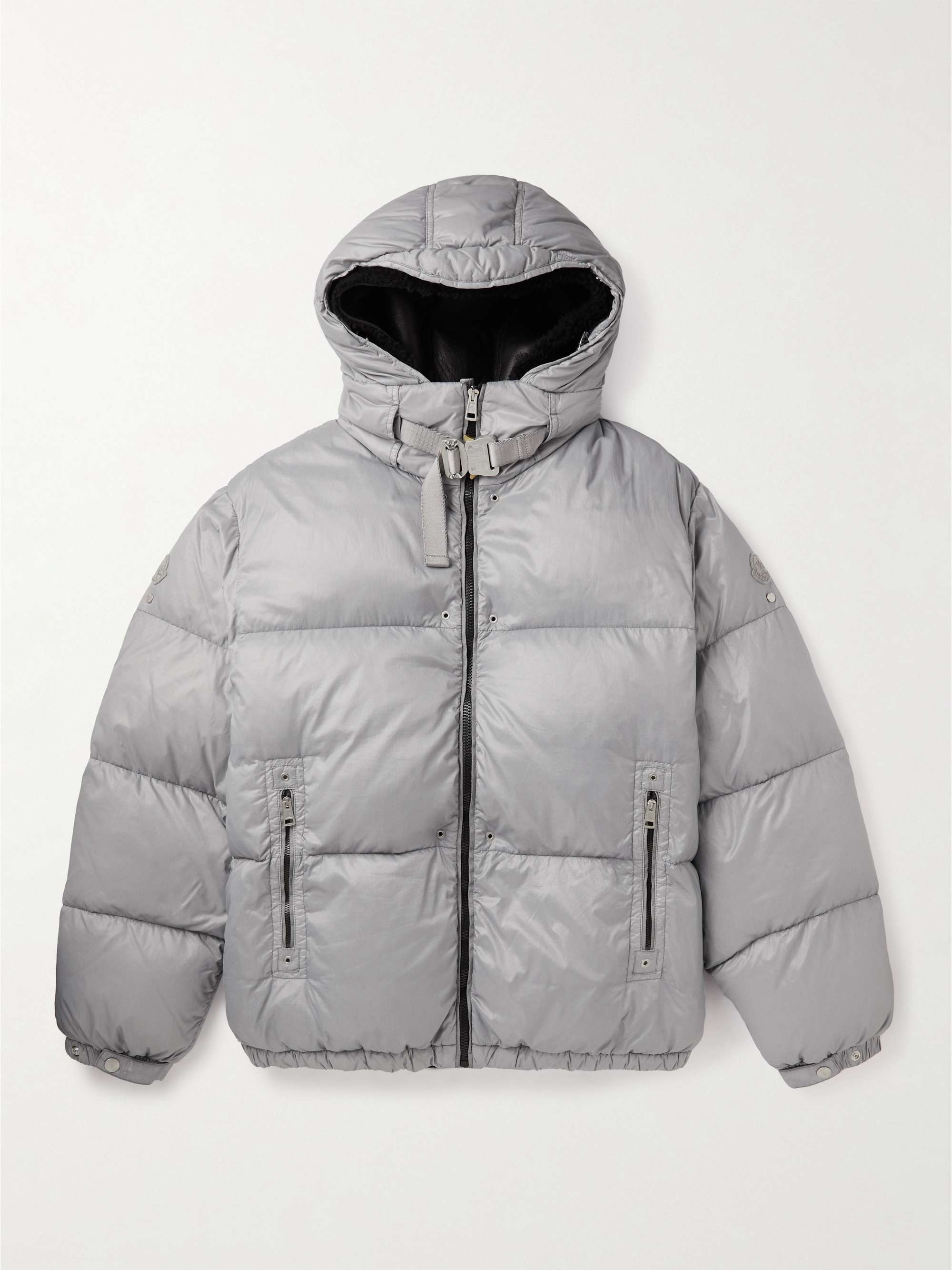 MONCLER GENIUS 6 Moncler 1017 ALYX 9SM Quilted Shell Hooded Down Jacket  with Detachable Liner for Men | MR PORTER