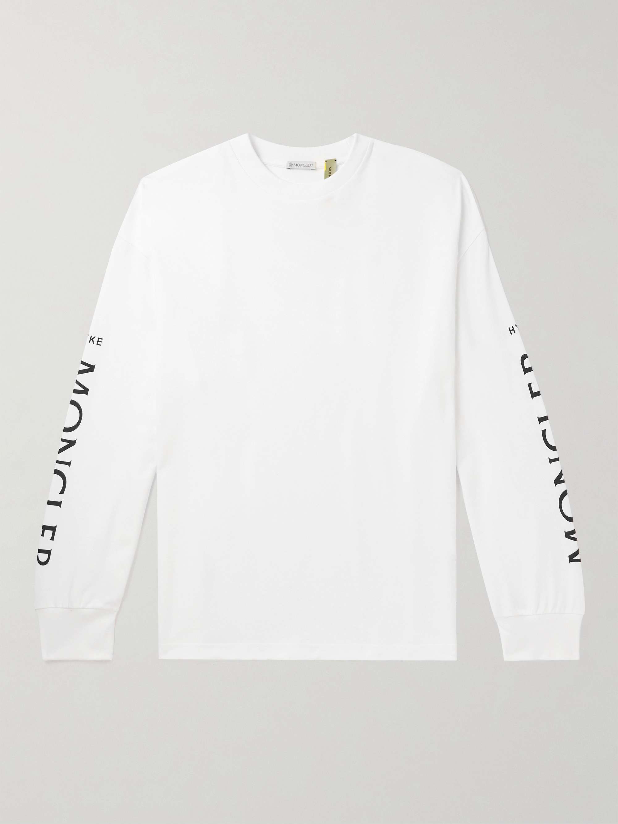 MONCLER GENIUS 4 Moncler HYKE Logo-Print Cotton-Jersey T-Shirt for Men | MR  PORTER