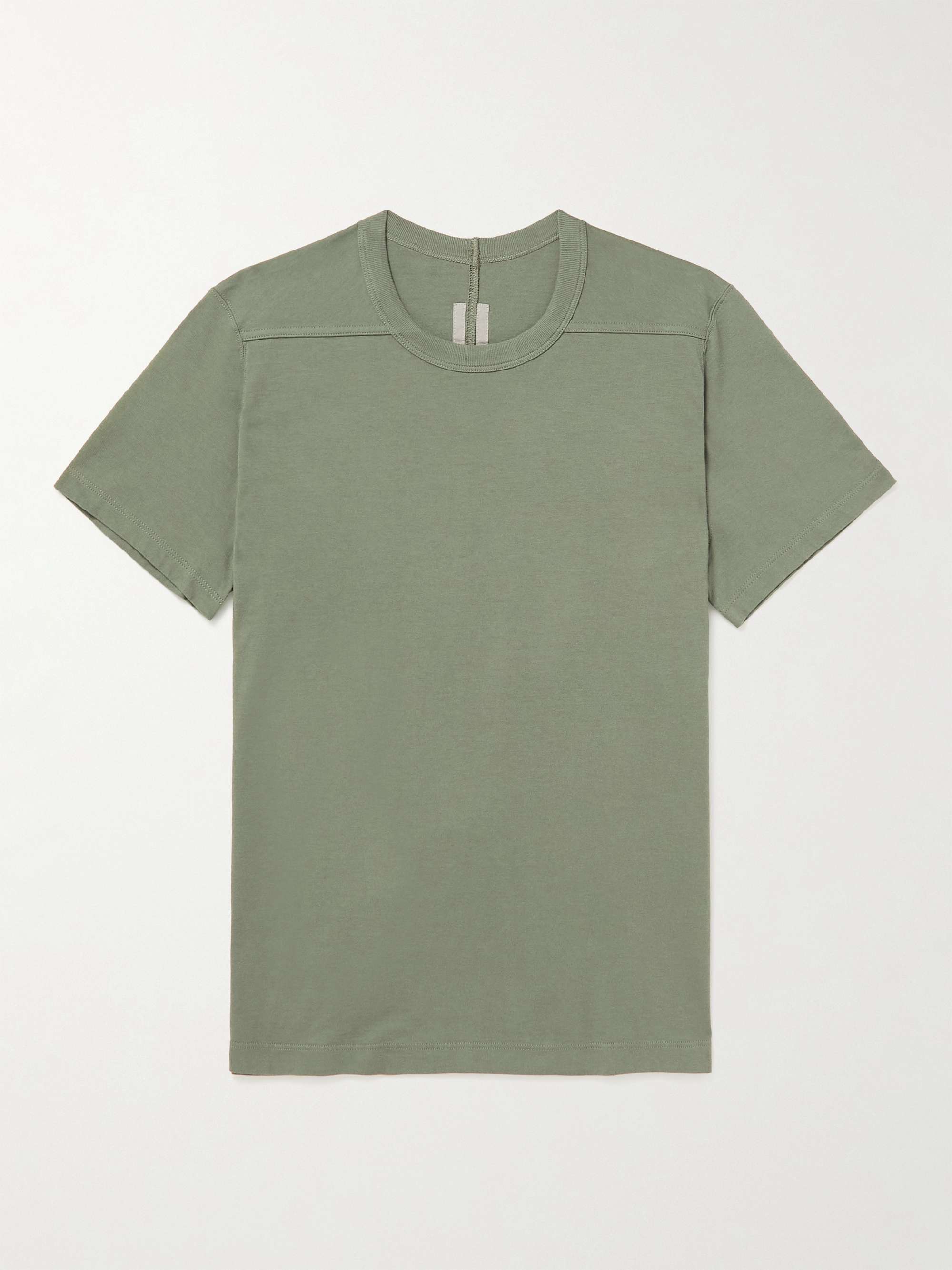 RICK OWENS Short Level Cotton-Jersey T-Shirt | MR PORTER