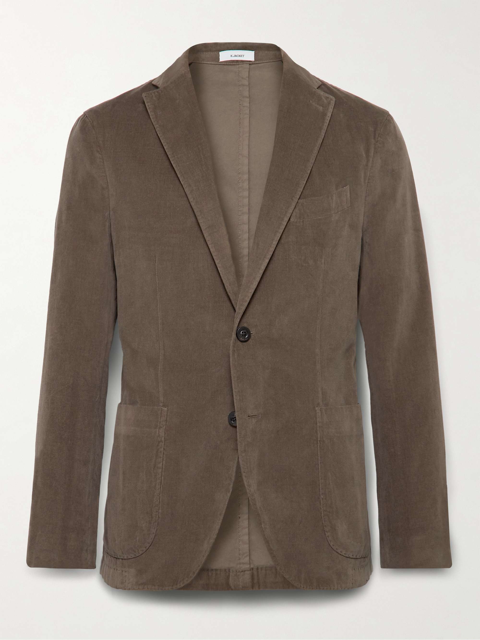 BOGLIOLI K-Jacket Unstructured Cotton-Moleskin Suit Jacket for Men | MR  PORTER