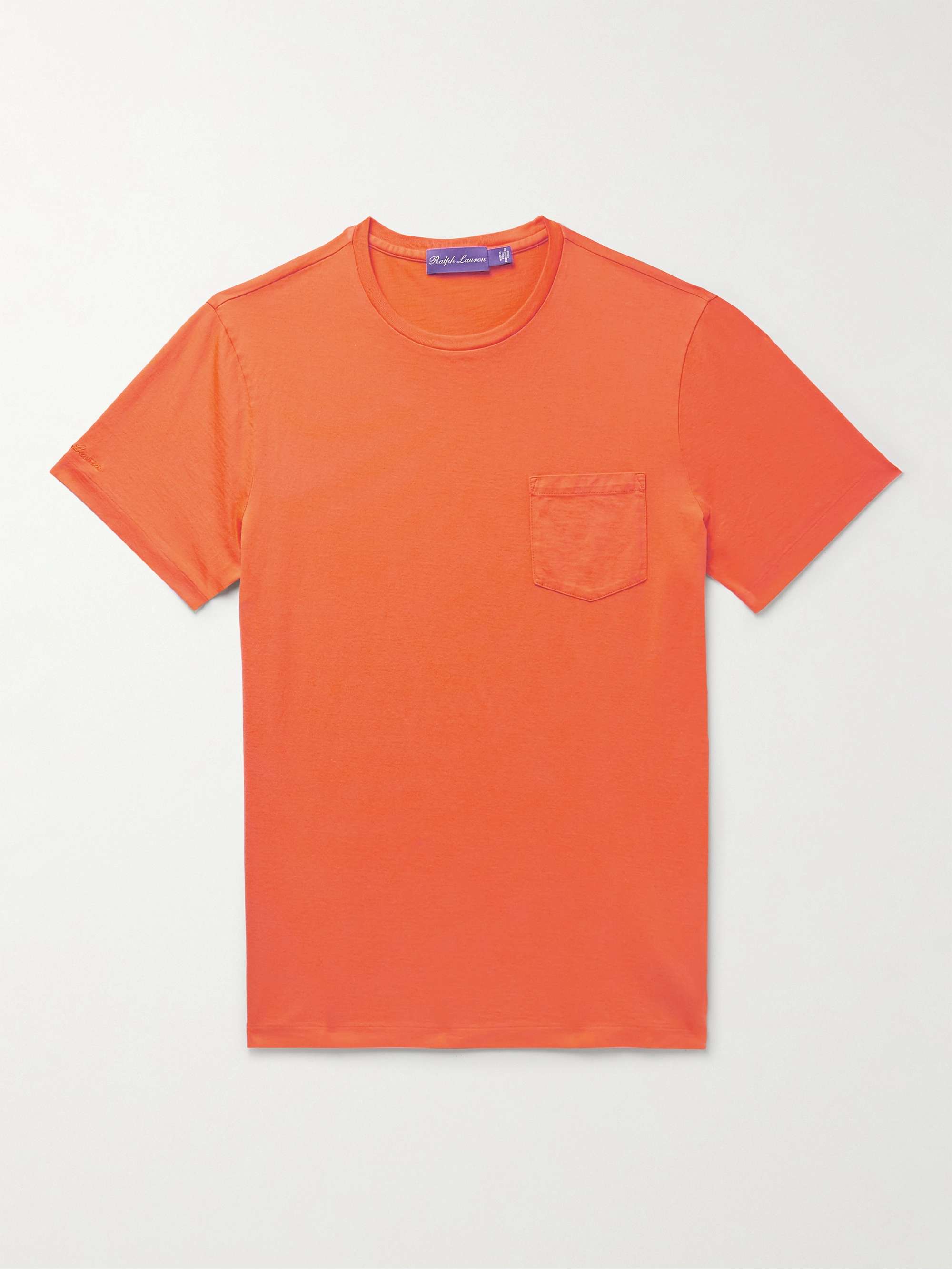 RALPH LAUREN PURPLE LABEL Cotton-Jersey T-Shirt | MR PORTER