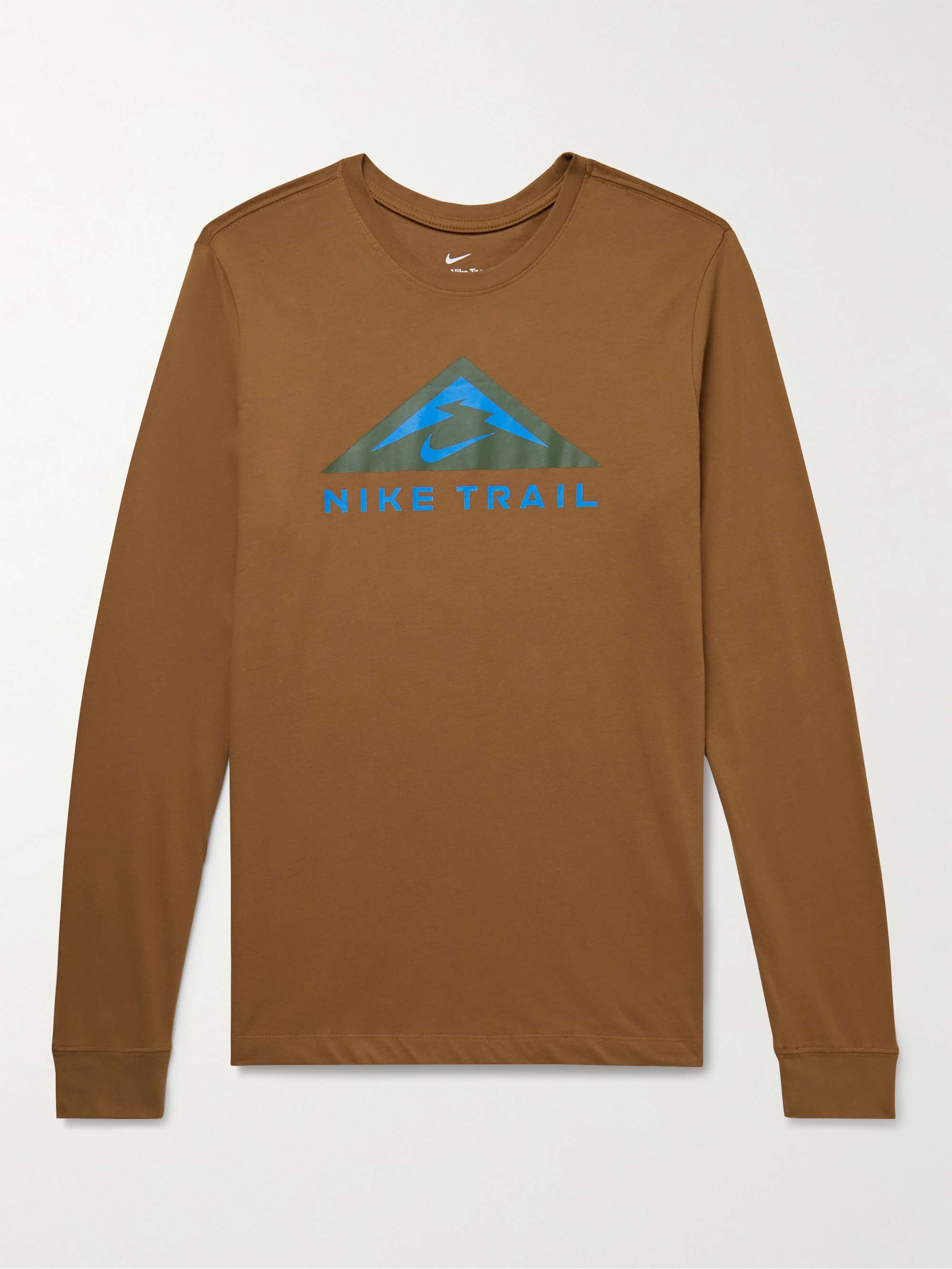 NIKE RUNNING Trail Logo-Print Dri-FIT Running Top | MR PORTER