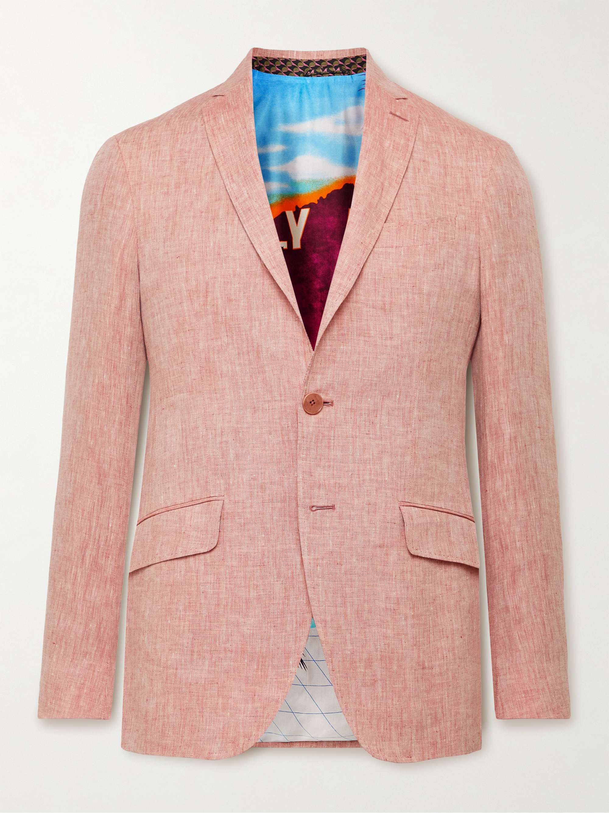 ETRO Linen Suit Jacket | MR PORTER