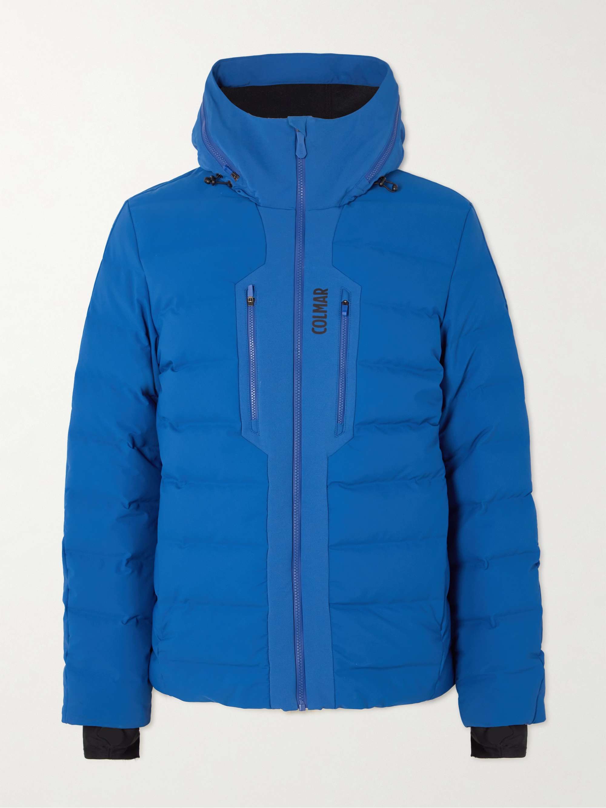COLMAR Logo-Print Quilted Hooded Down Ski Jacket | MR PORTER