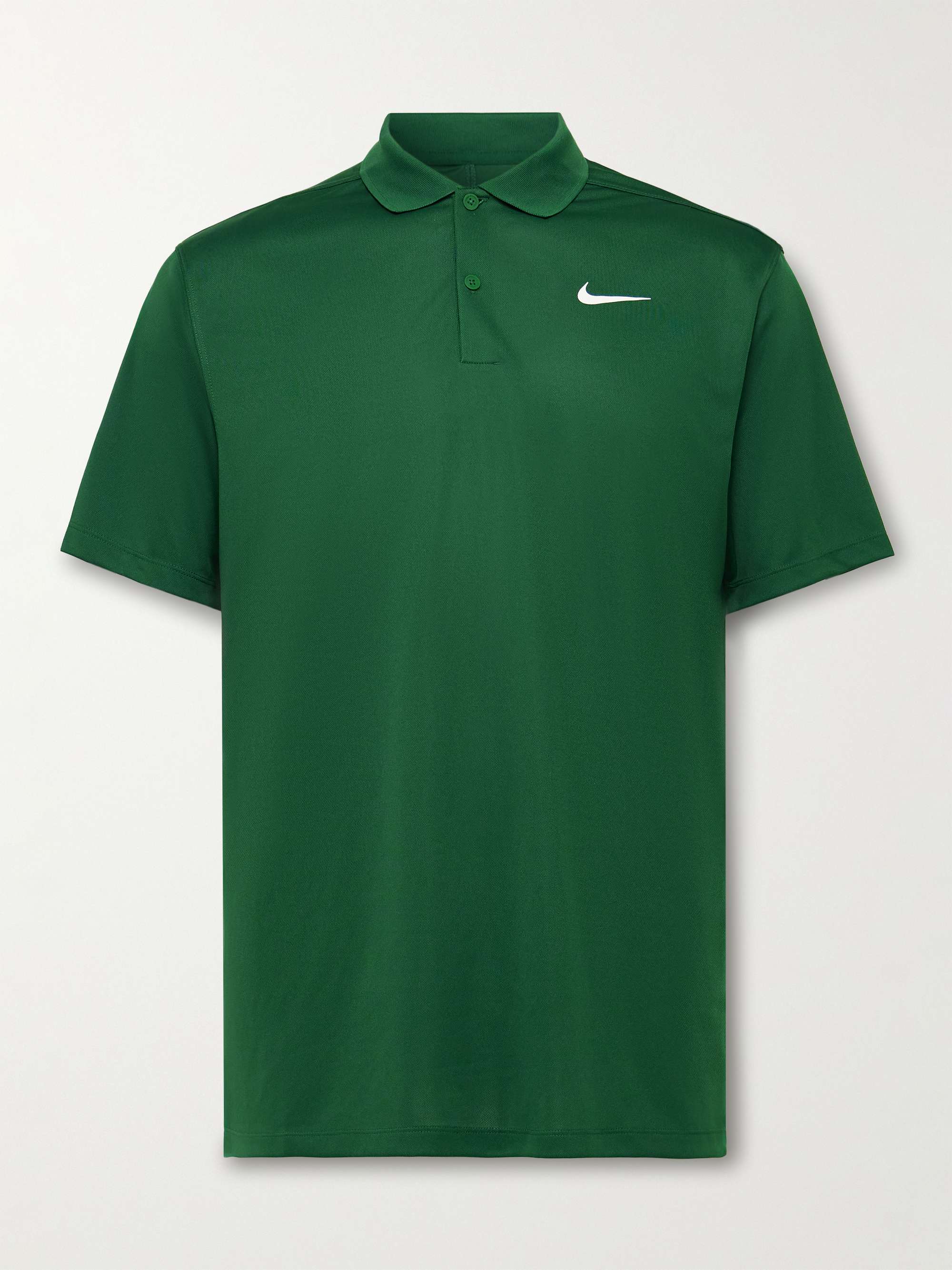 Nike Golf - Men - Victory logo-print Dri-Fit Polo Shirt Green - L