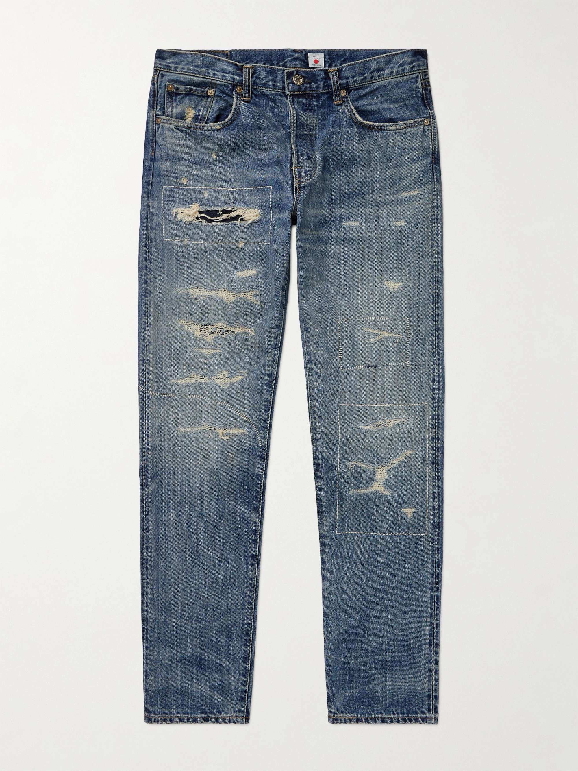 EDWIN Tapered Recycled Selvedge Jeans | MR PORTER