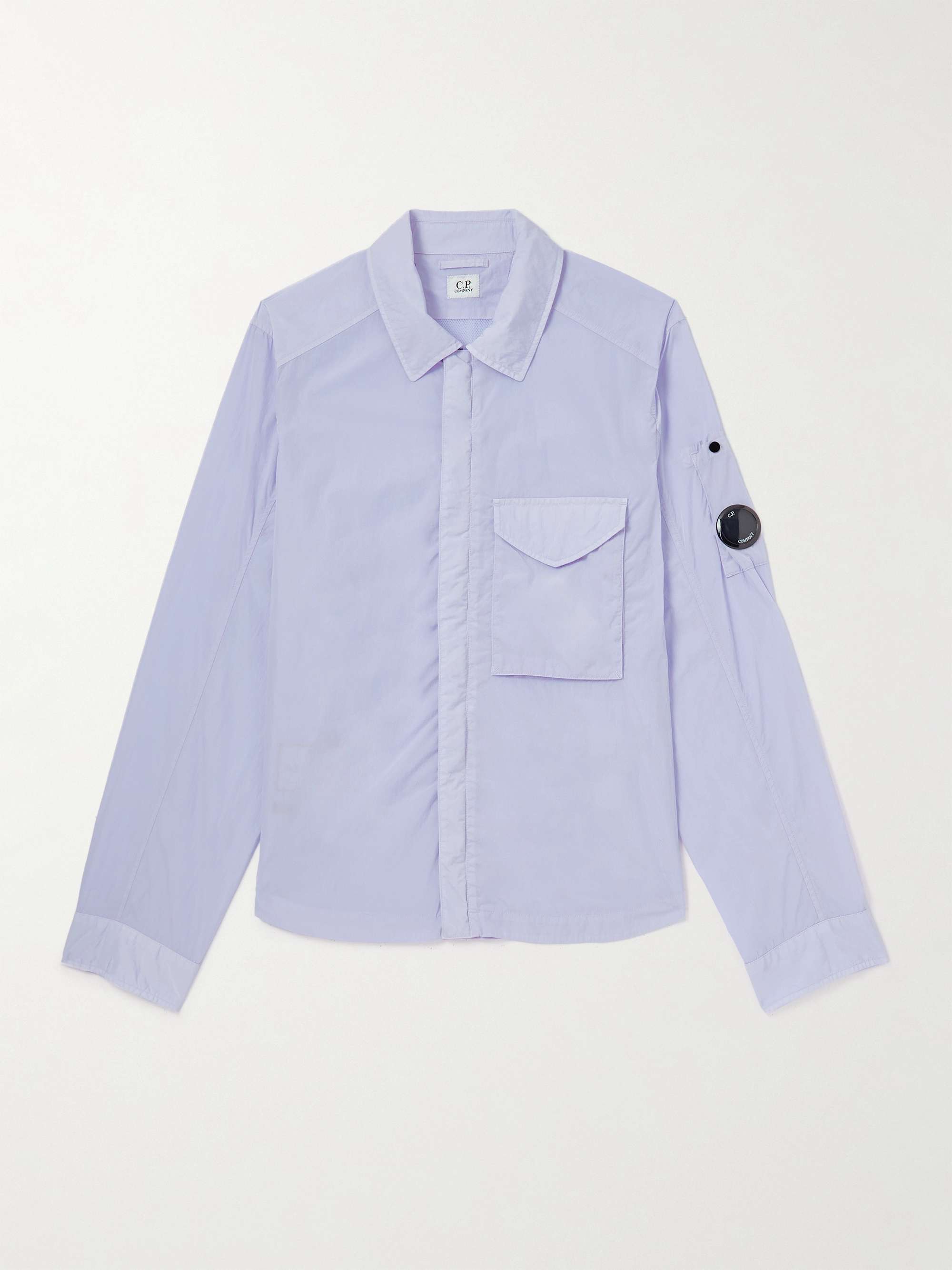 C.P. COMPANY Garment-Dyed Chrome-R Overshirt | MR PORTER
