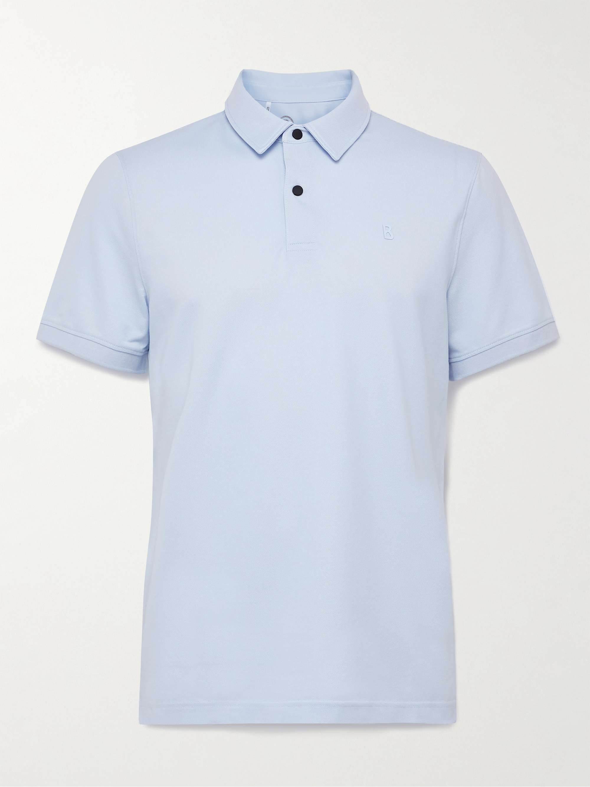 BOGNER Timo Logo-Appliquéd Cotton-Blend Piqué Golf Polo Shirt for Men | MR  PORTER